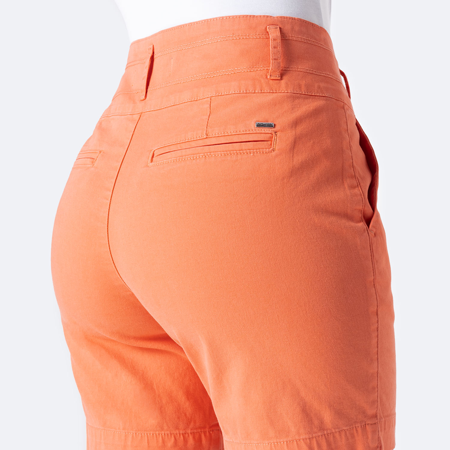 BERMUDA MUJER PIONIER FIA DRILL STRETCH - 5