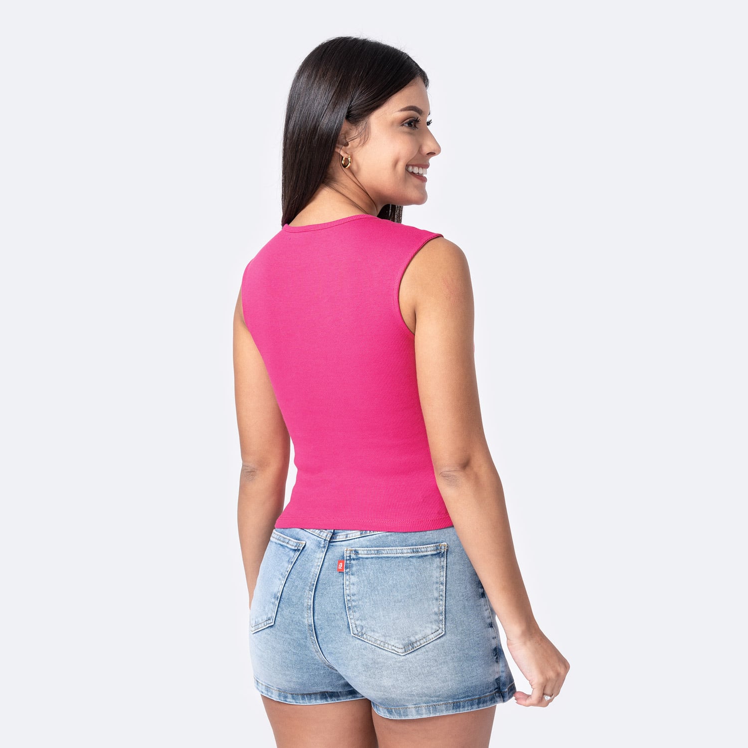 POLO SIN MANGAS MUJER PIONIER MULTICOLOR RIB LYCRADO KREIT - 3