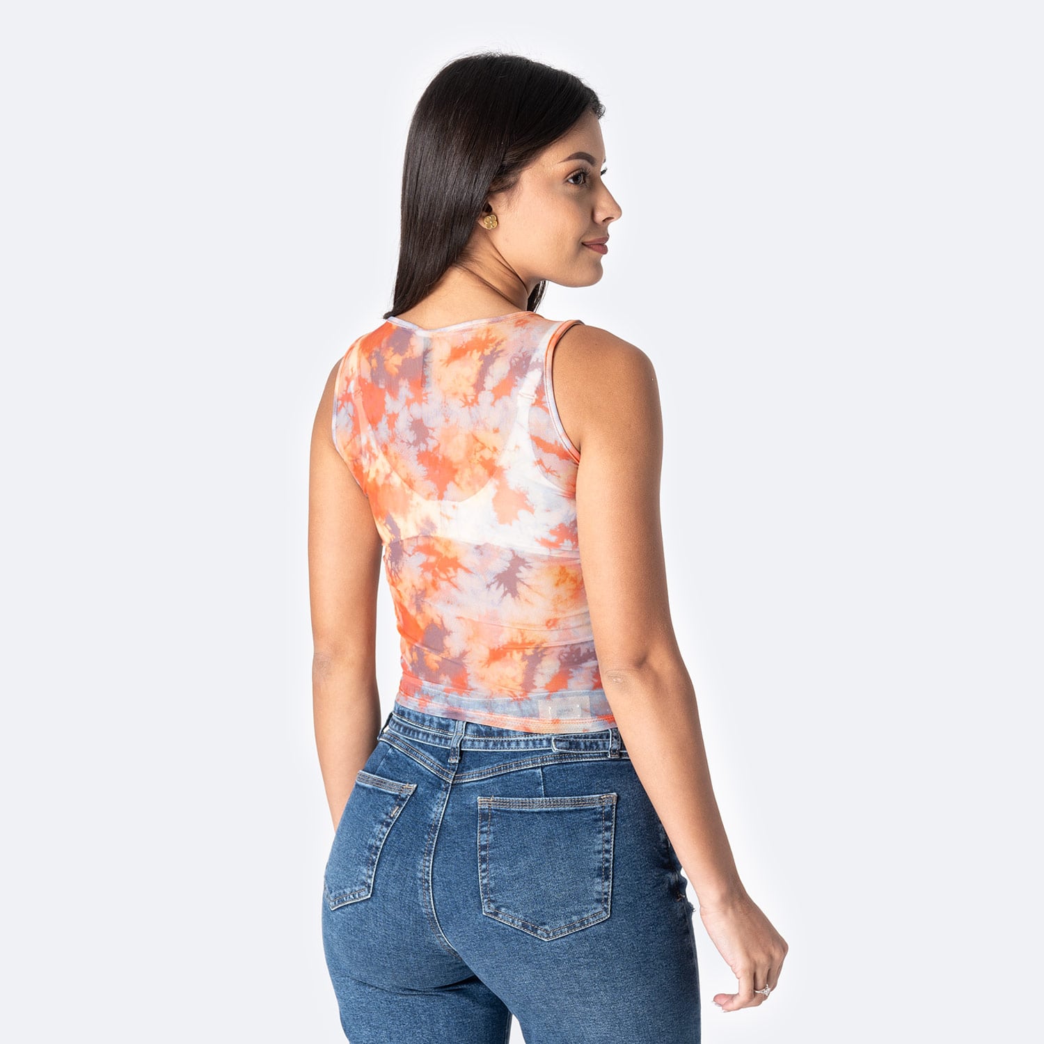 TOP SIN MANGAS MUJER PIONIER MULTICOLOR RIB LYCRADO TATIENN-S - 3