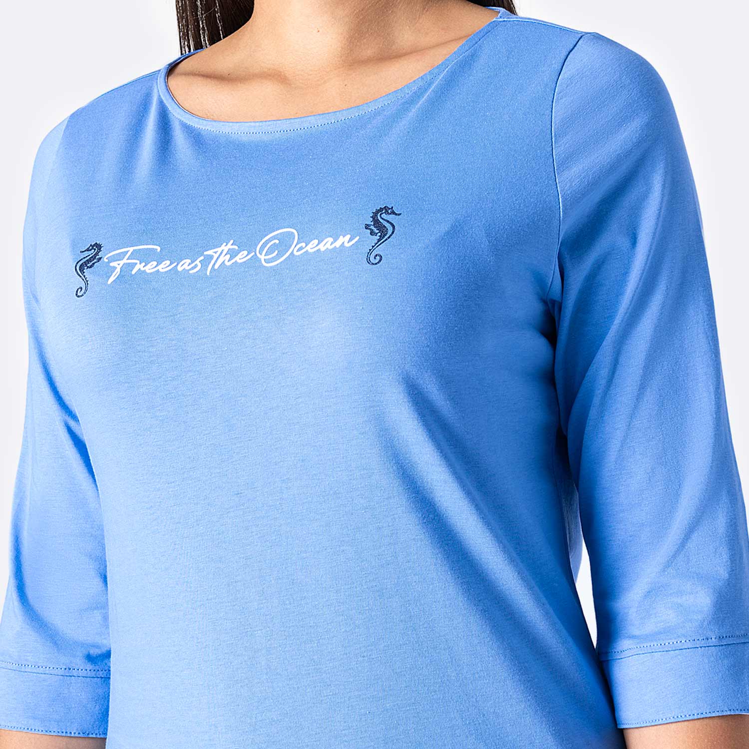 POLO MANGA 3/4 MUJER PIONIER MULTICOLOR JERSEY ZARILA - 2