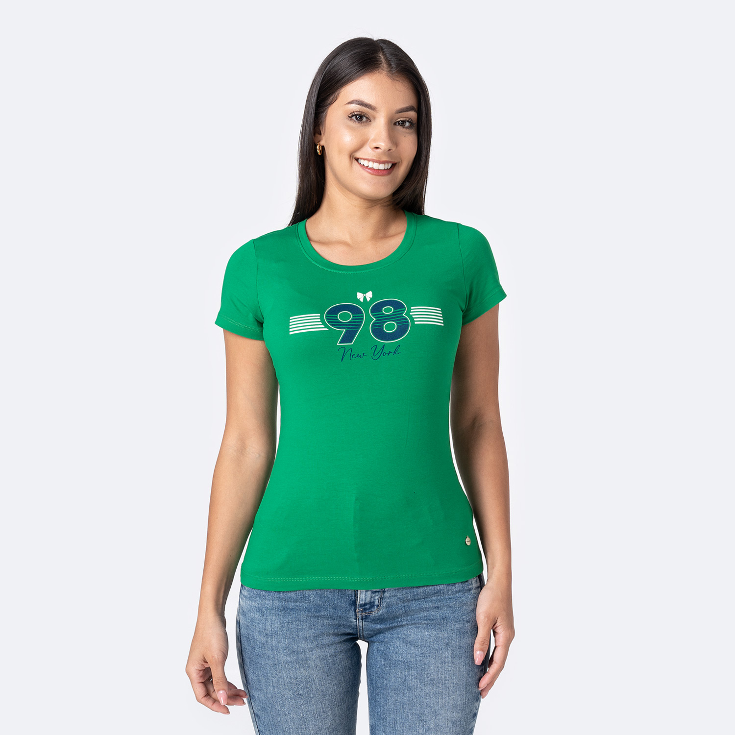 POLO MANGA CORTA MUJER PIONIER MULTICOLOR TSHIRT JERSEY FULL LYCRA SEREPHINE - 1