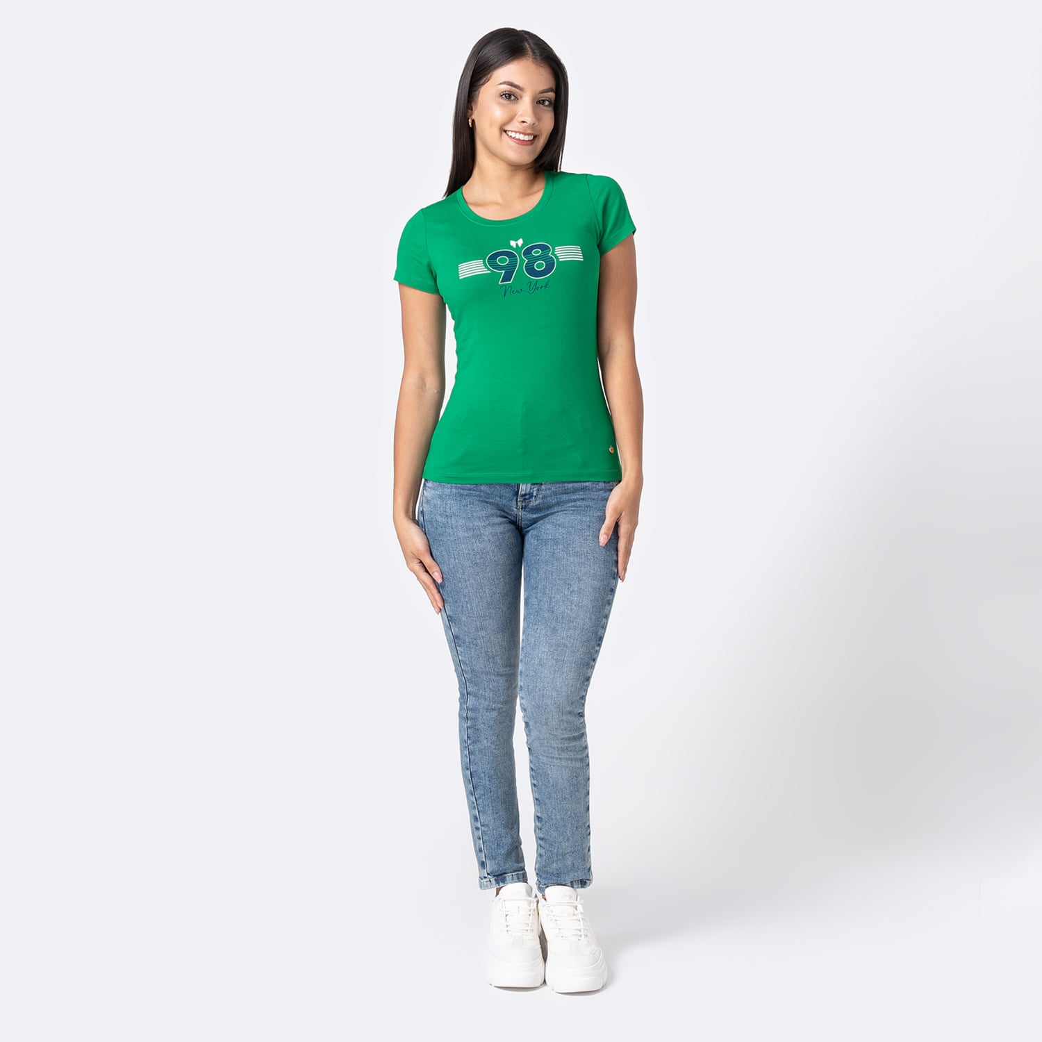 POLO MANGA CORTA MUJER PIONIER MULTICOLOR TSHIRT JERSEY FULL LYCRA SEREPHINE - 4