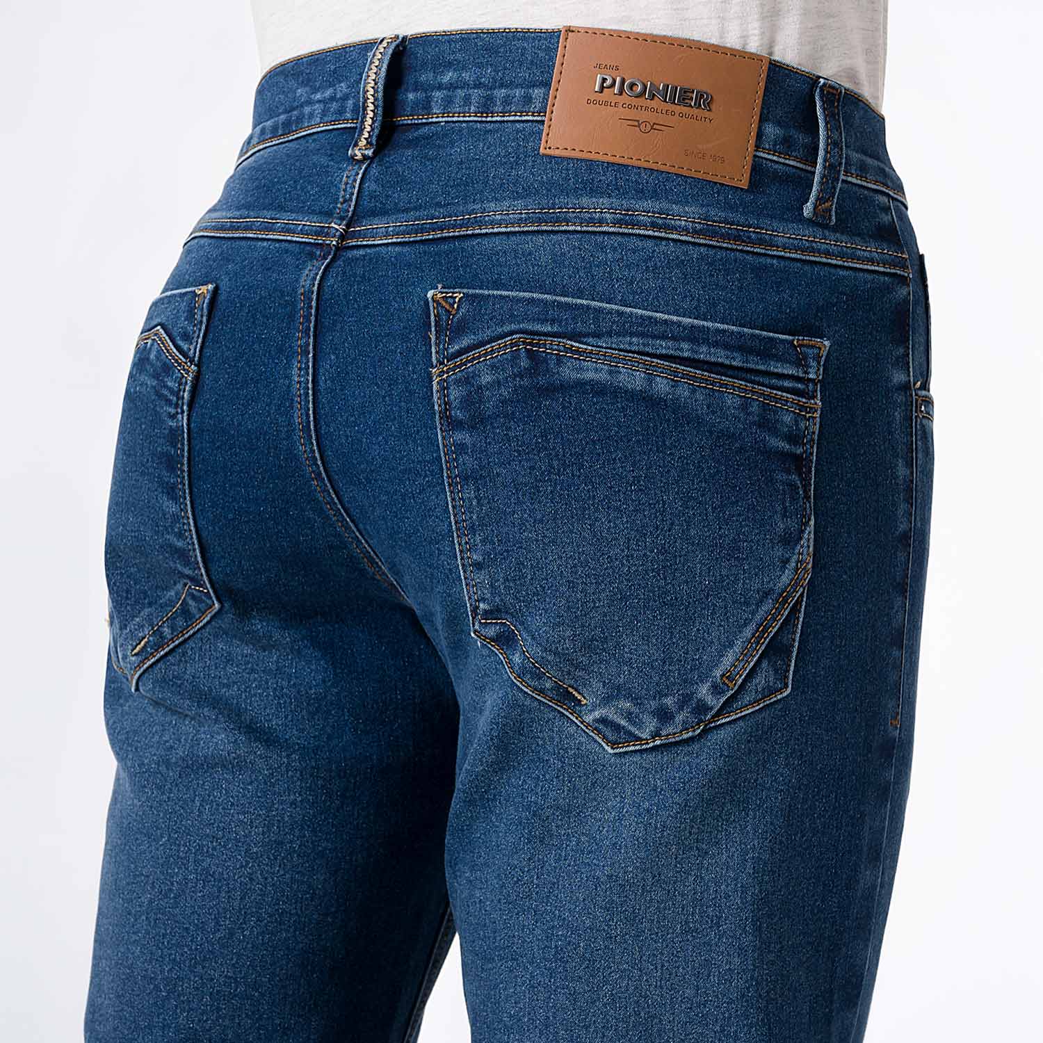 PANTALON HOMBRE PIONIER MULTICOLOR KARLH DENIM STRETCH - 5