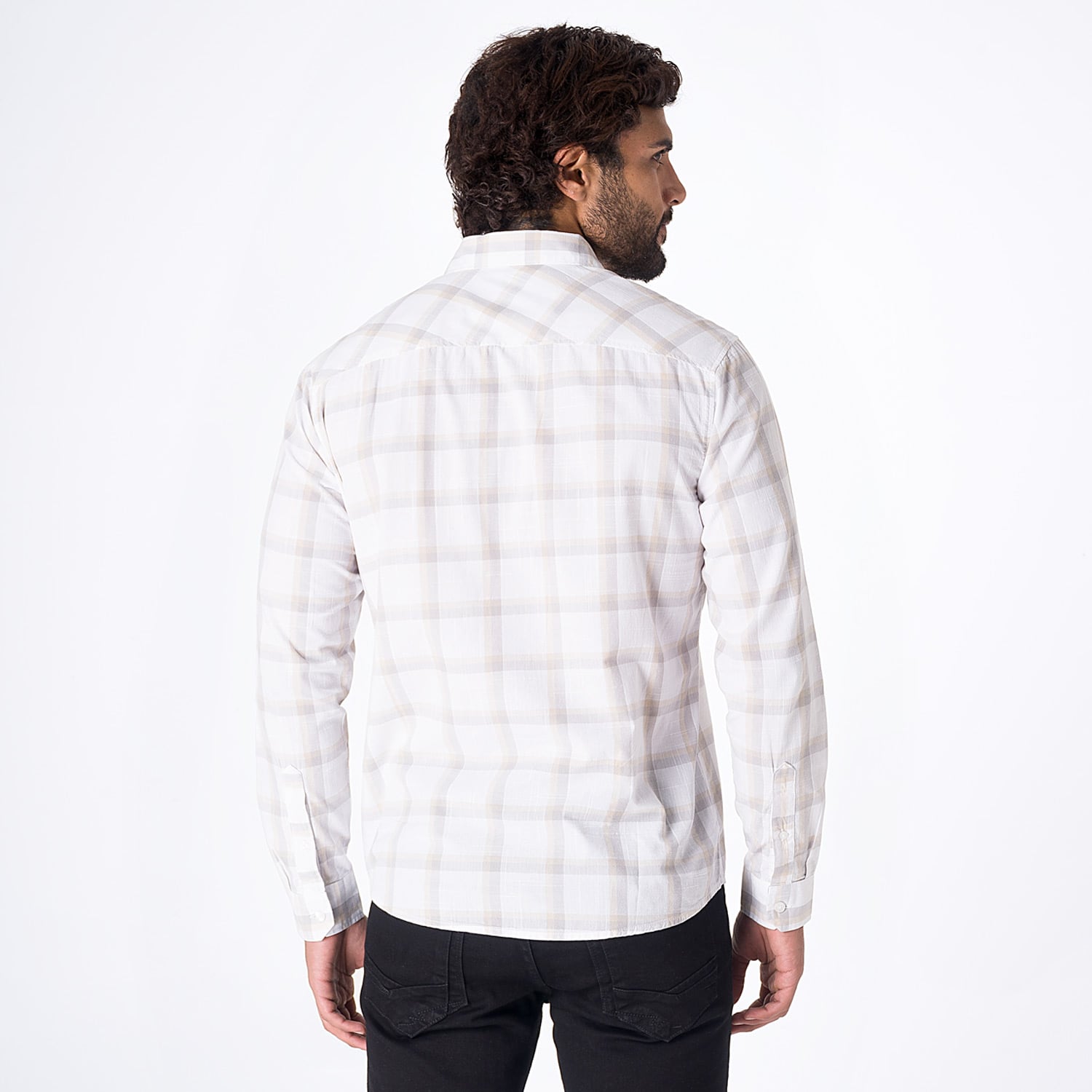 CAMISA CUADROS HOMBRE LARSEN C-ML - 3