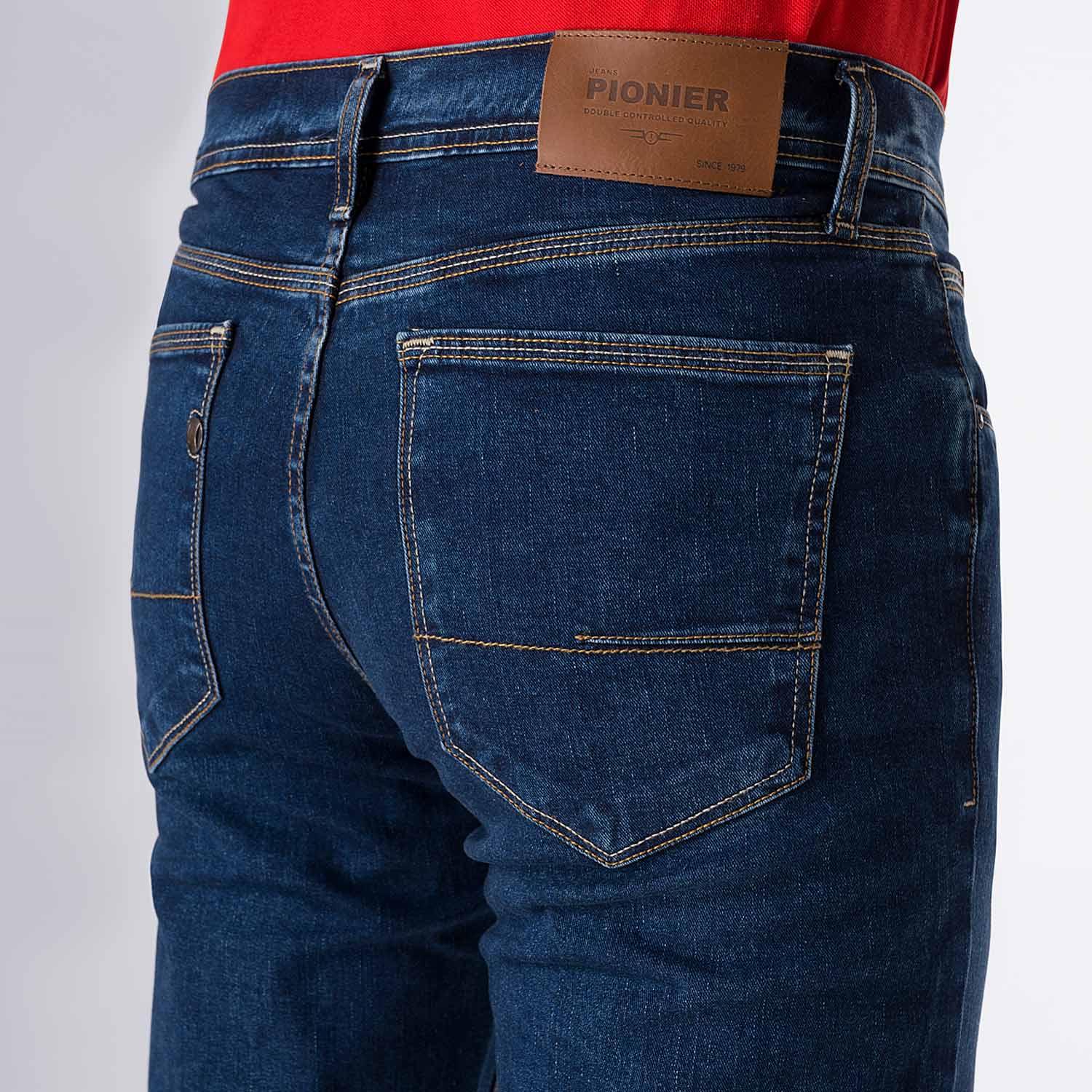 PANTALON HOMBRE PIONIER MULTICOLOR FORLAND NEW DENIM STRETCH - 5