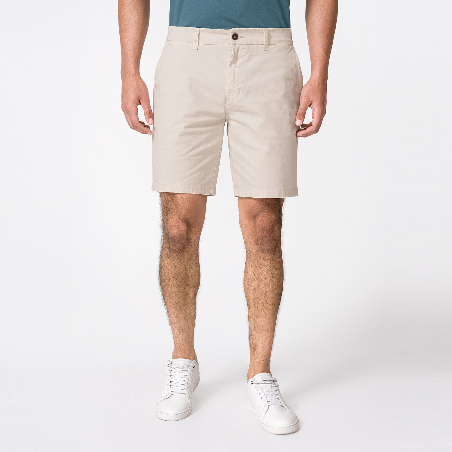 SHORT BERMUDA DRILL STRETCH HOMBRE PIONIER RENATHO - 1