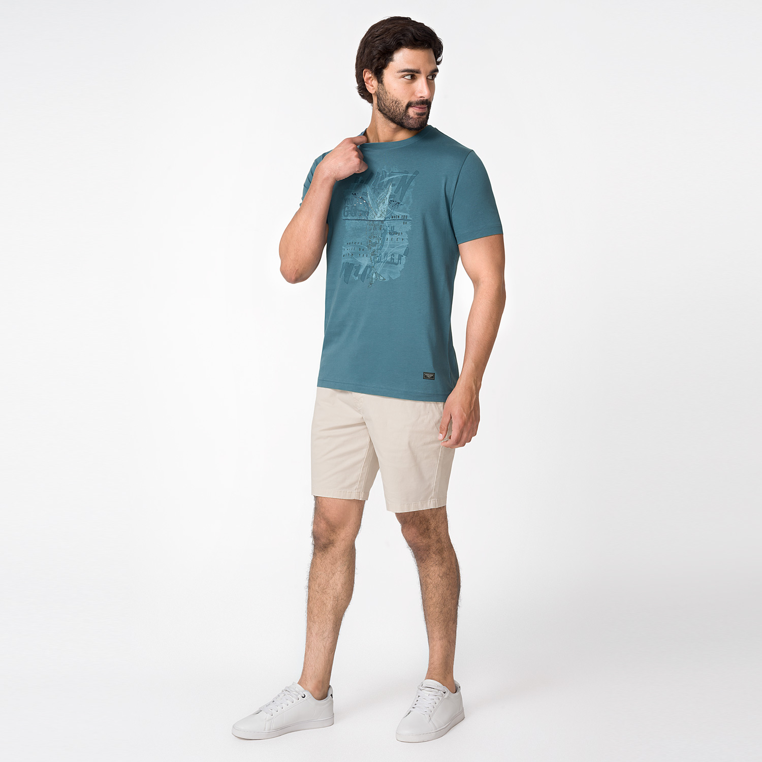 SHORT BERMUDA DRILL STRETCH HOMBRE PIONIER RENATHO - 2