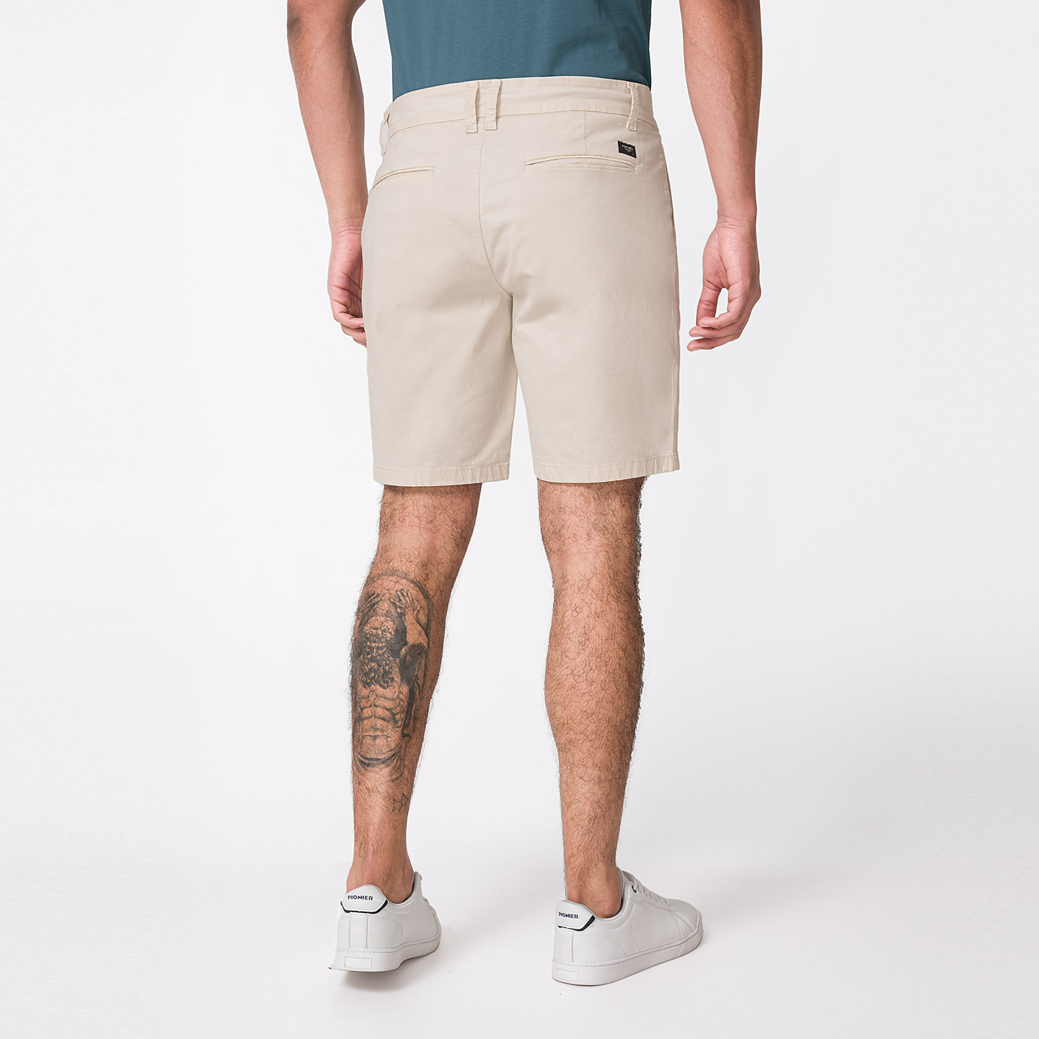SHORT BERMUDA DRILL STRETCH HOMBRE PIONIER RENATHO - 3