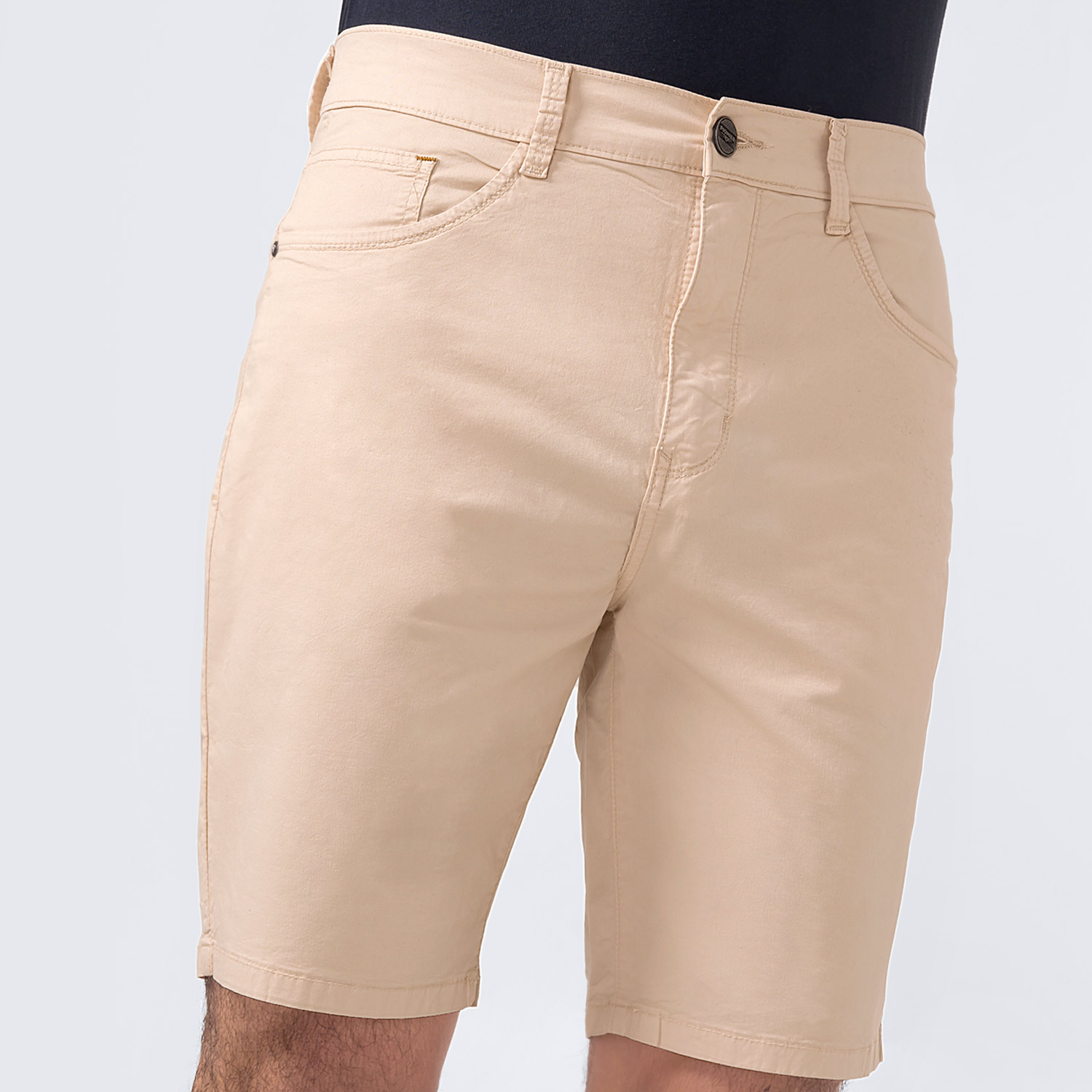 BERMUDA DRILL STRETCH HOMBRE NEW KEES DRILL - 4
