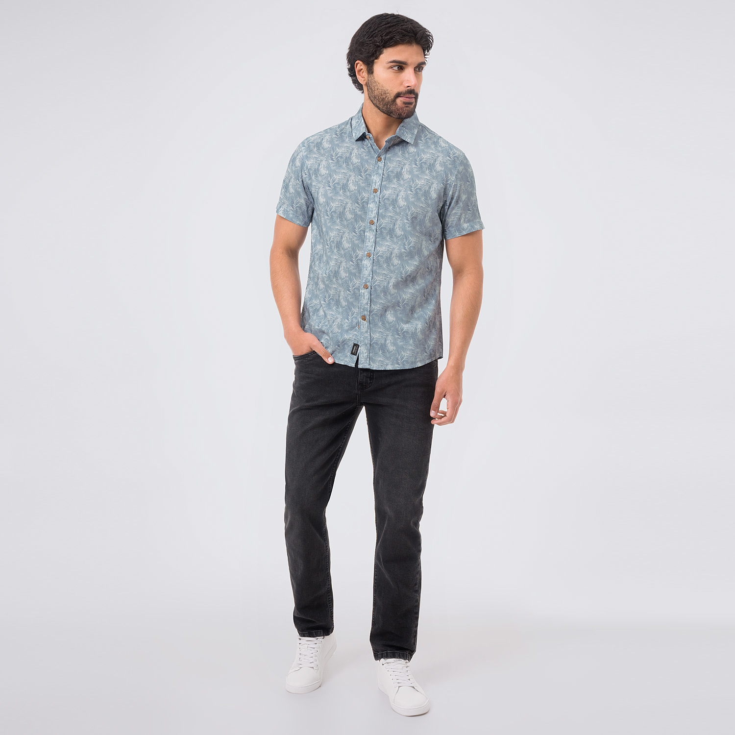 CAMISA POPELINA HOMBRE FIDDELH - 4