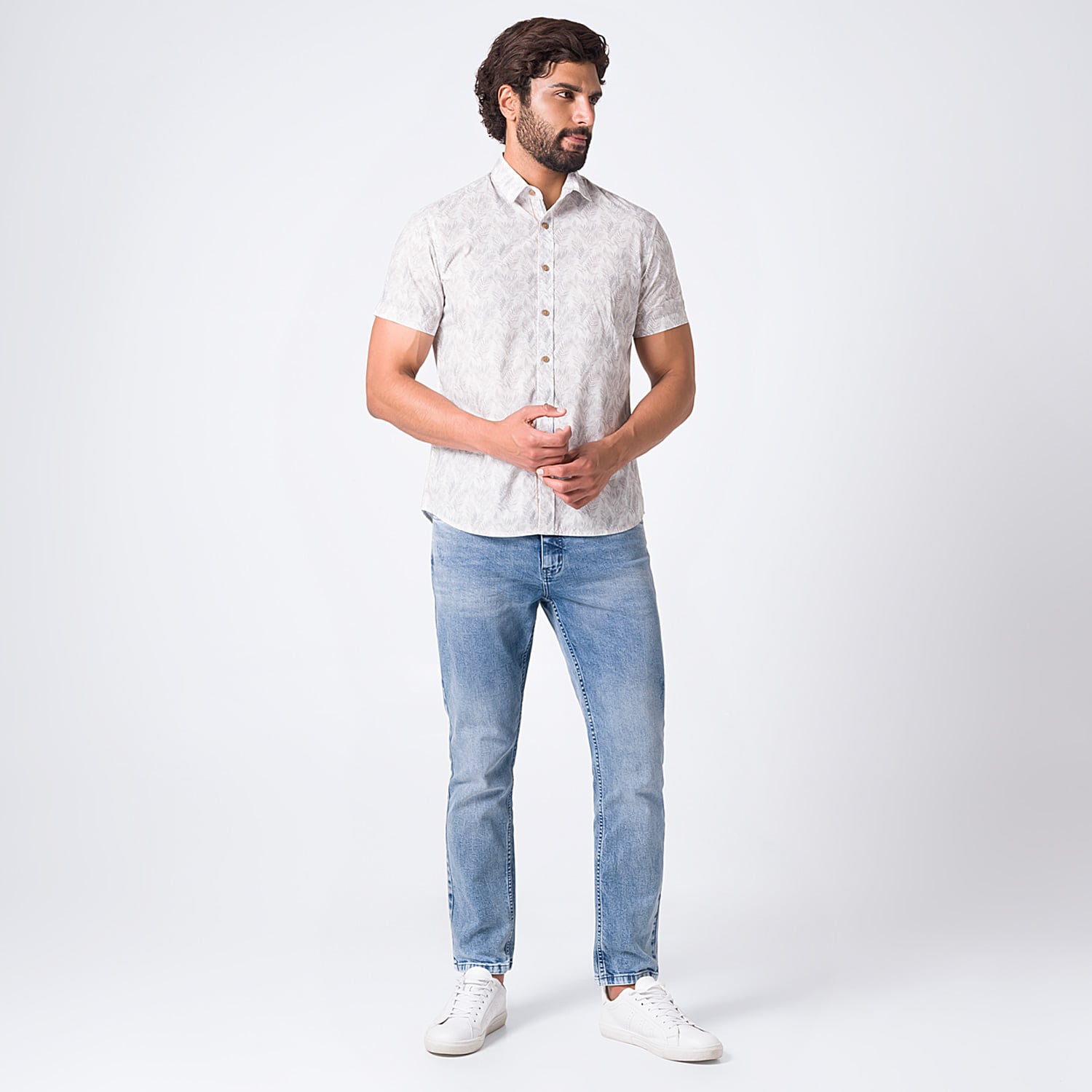 CAMISA POPELINA HOMBRE CAEHTANO - 4