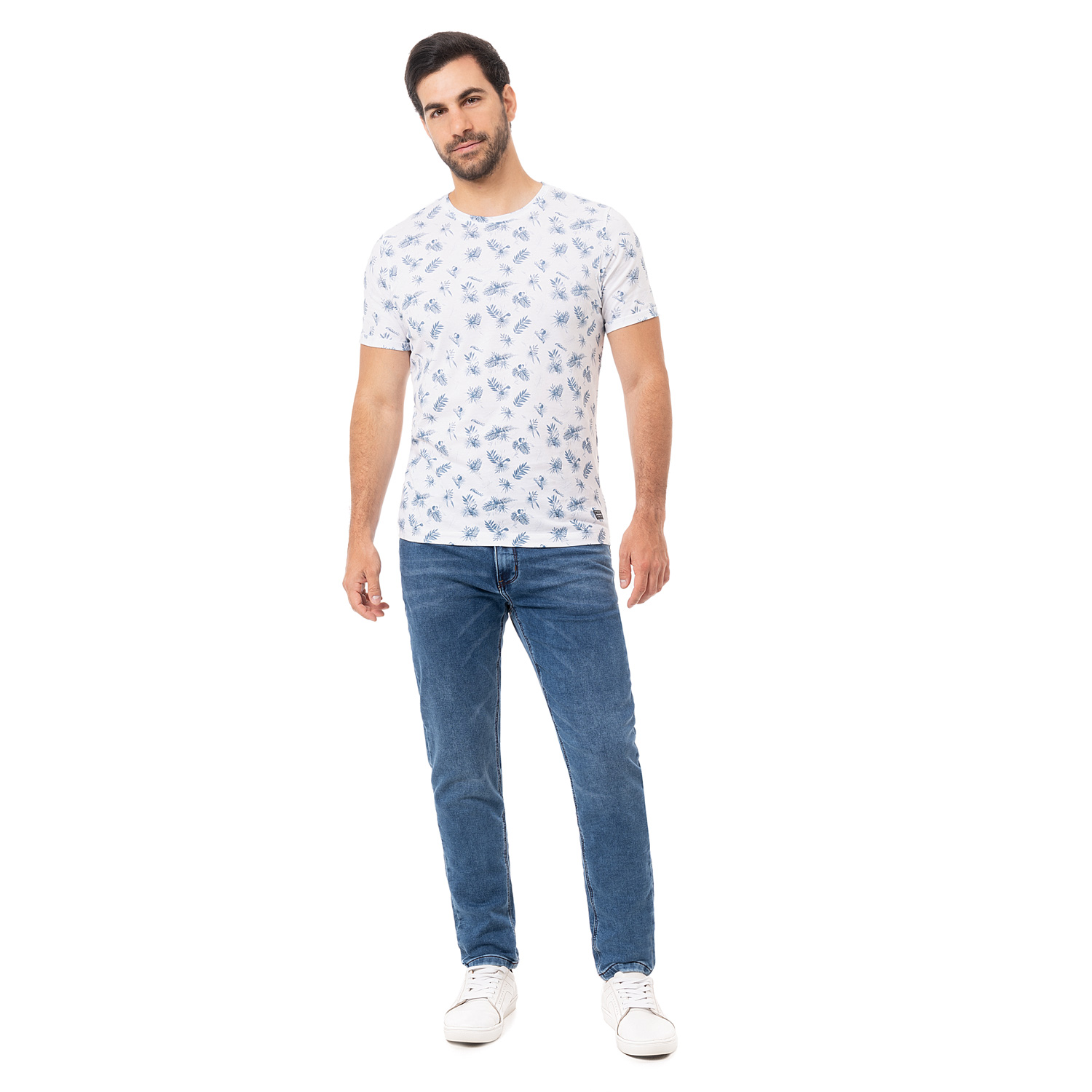 PANTALON DENIM STRETCH HOMBRE ADIAN - 1