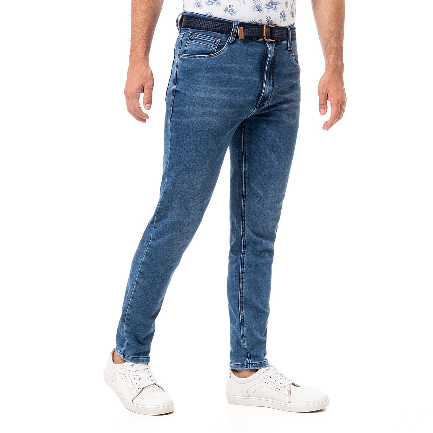 PANTALON DENIM STRETCH HOMBRE ADIAN - 3