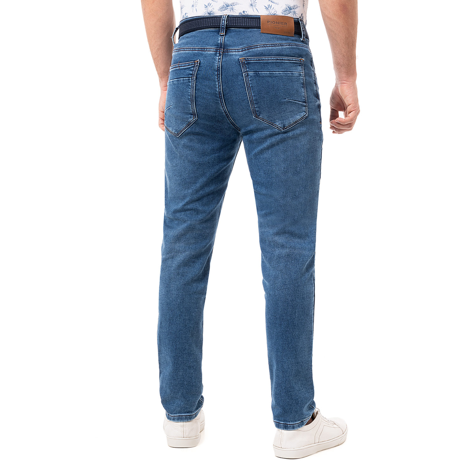 PANTALON DENIM STRETCH HOMBRE ADIAN - 4