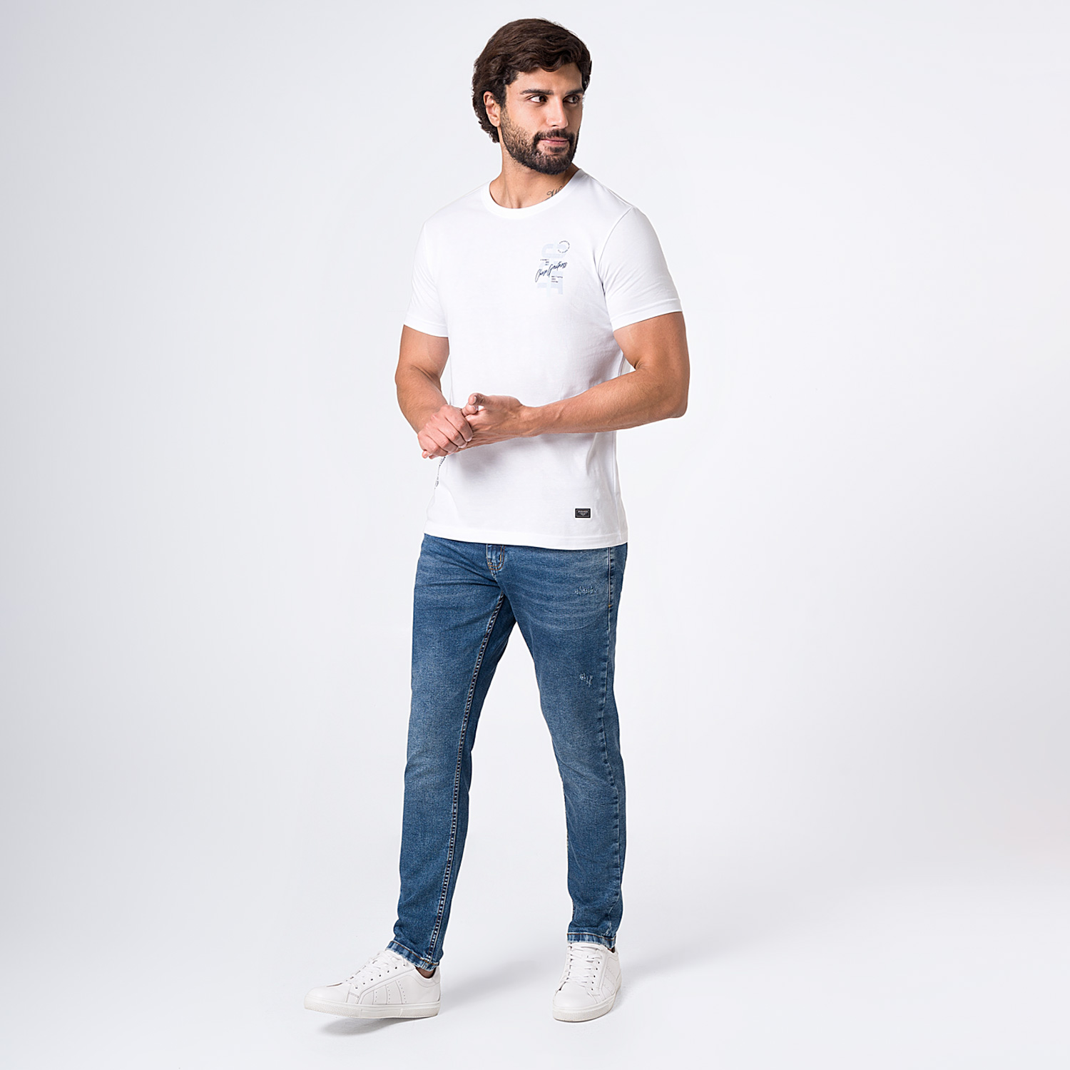 PANTALON DENIM STRETCH HOMBRE GOTZE M. - 2