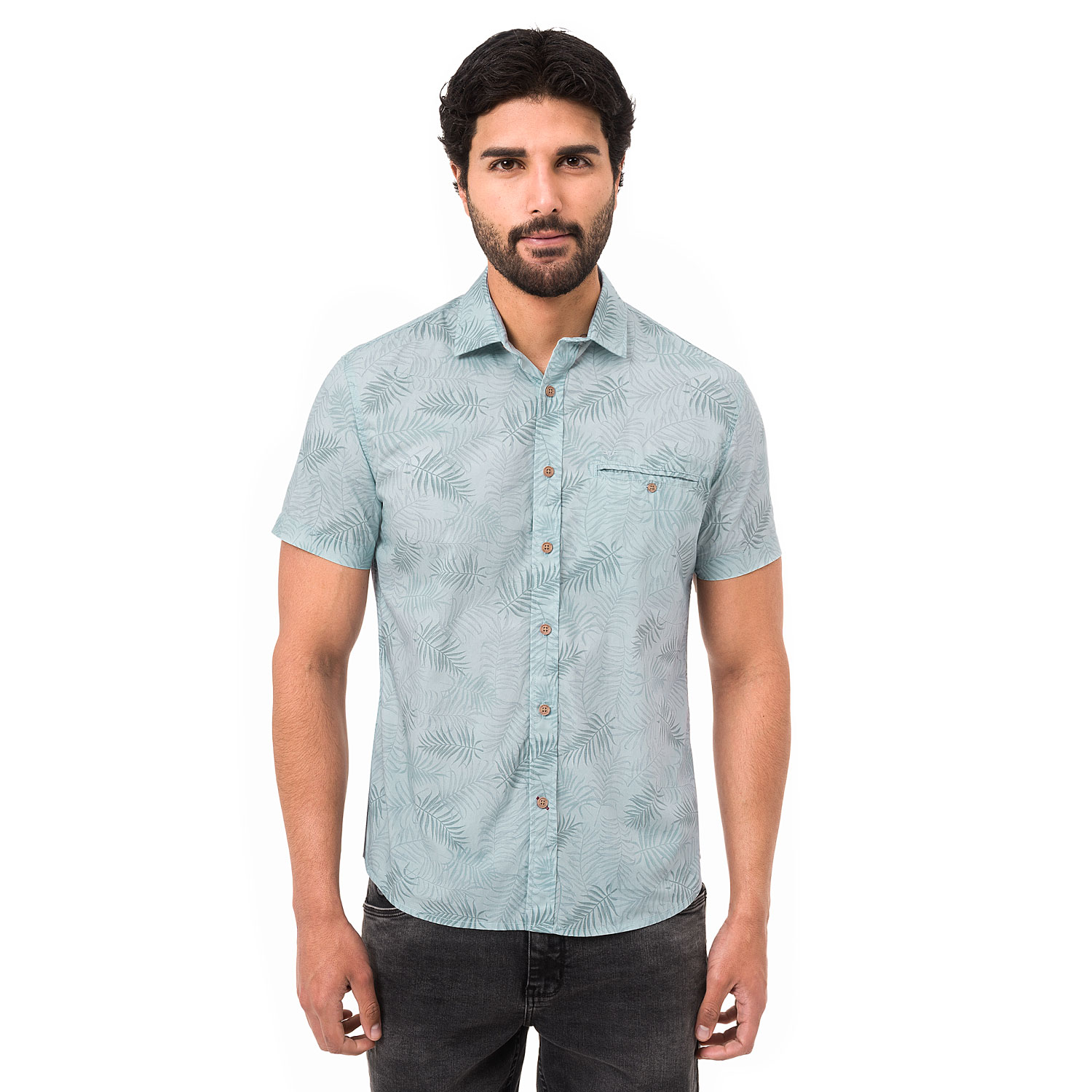 CAMISA POPELINA HOMBRE DARHIEL - 1