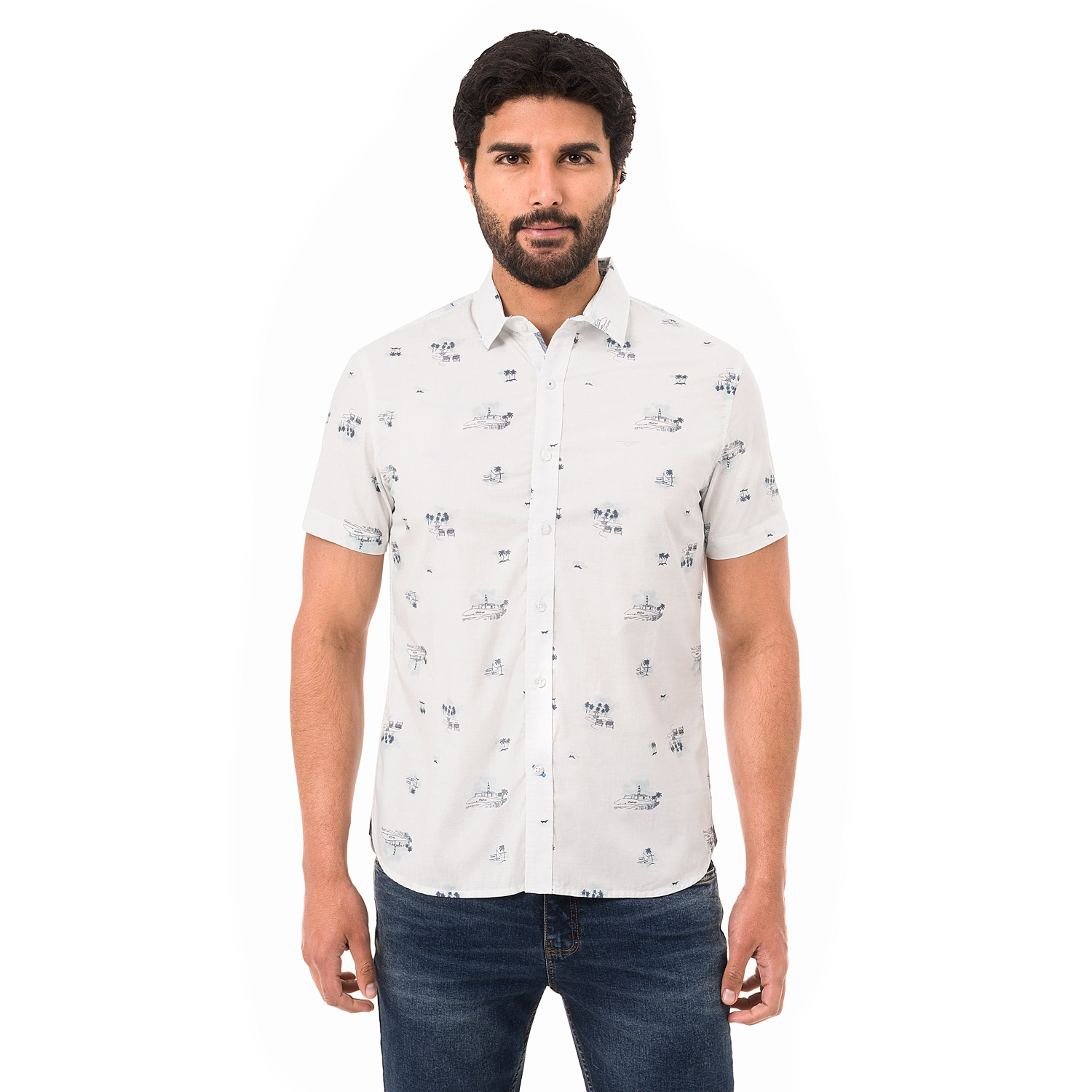 CAMISA POPELINA HOMBRE EHTHAN - 1
