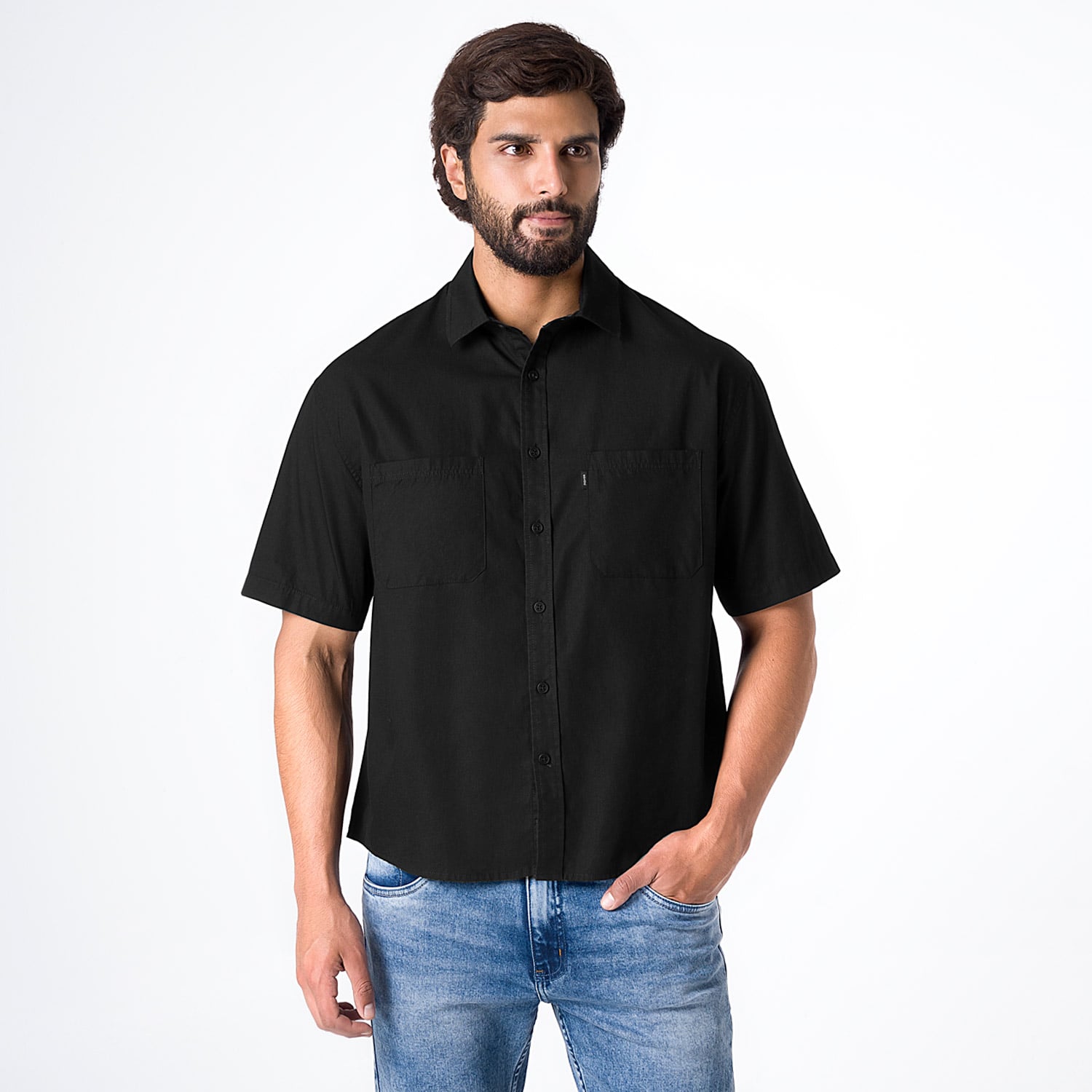 CAMISA POPELINA HOMBRE IGGNASIO - 1
