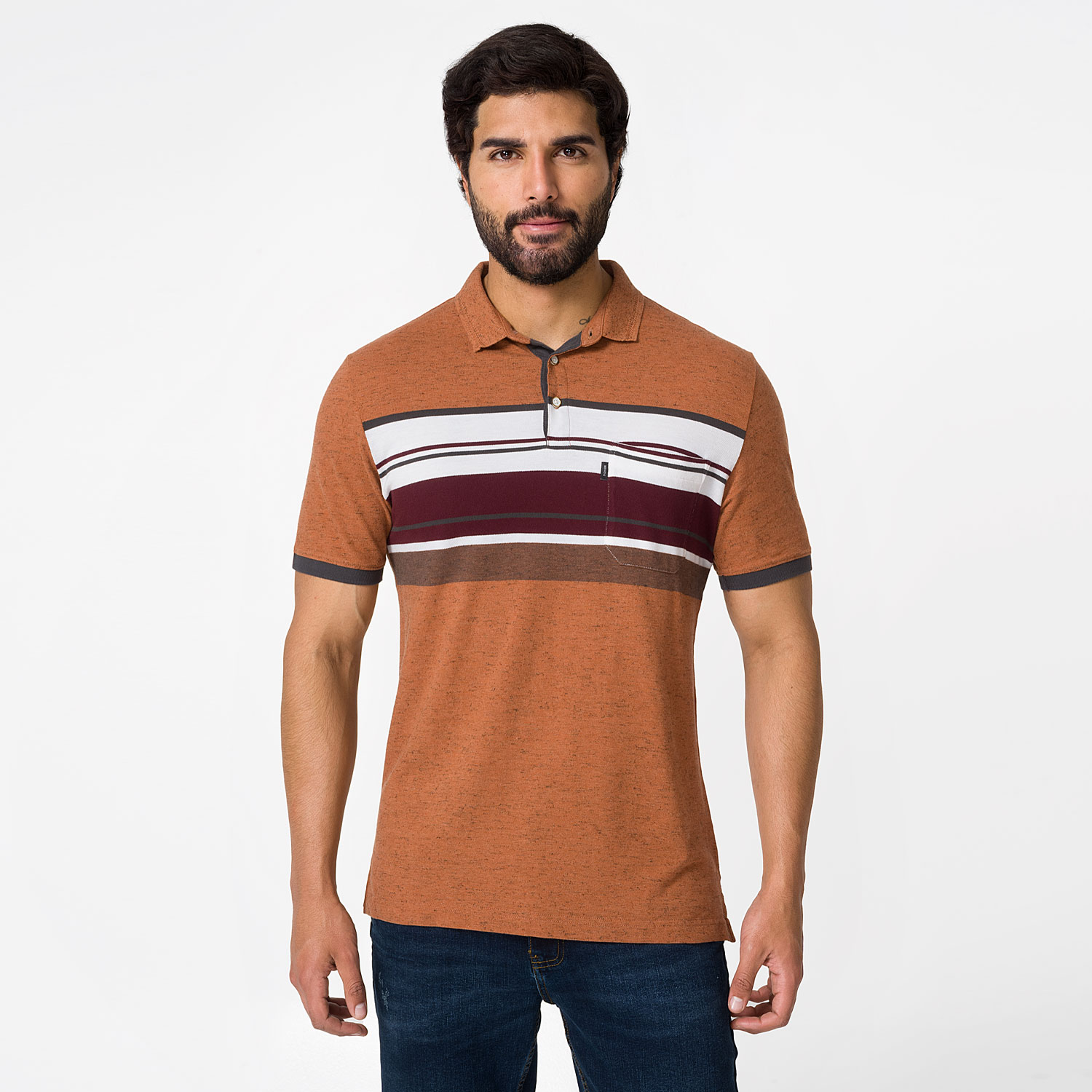 POLO BOX PIQUE HOMBRE NEYMART - 1
