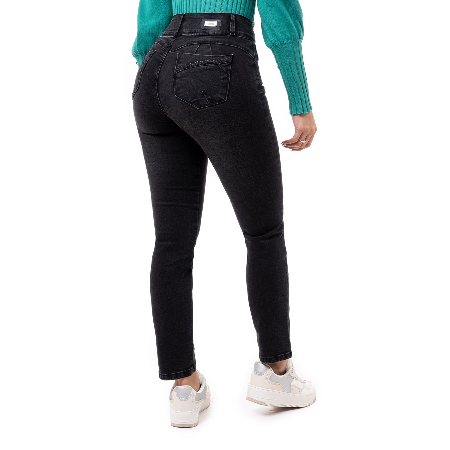 PANTALON DENIM STRETCH MUJER WANDDA - 4