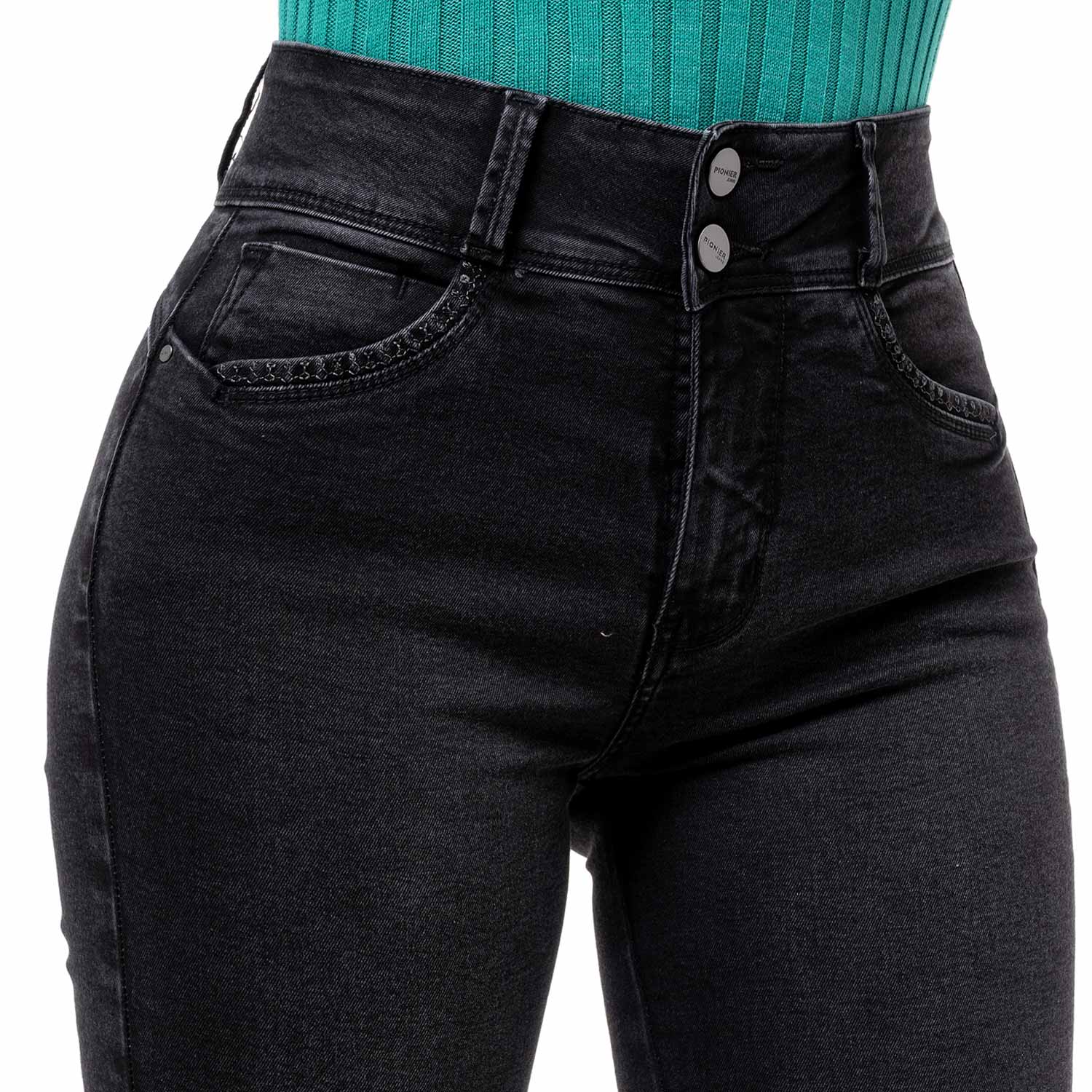 PANTALON DENIM STRETCH MUJER WANDDA - 5