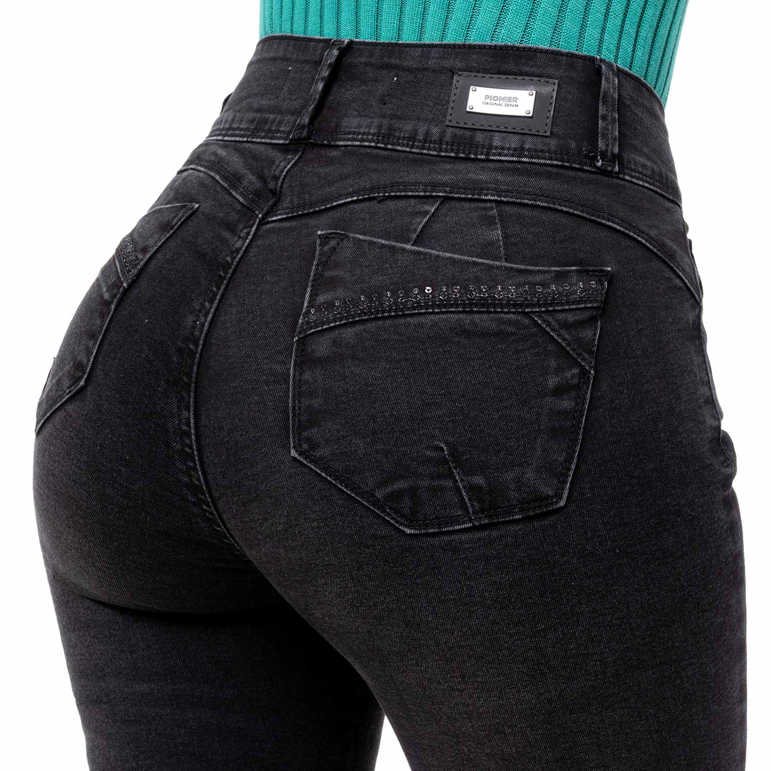 PANTALON DENIM STRETCH MUJER WANDDA - 6