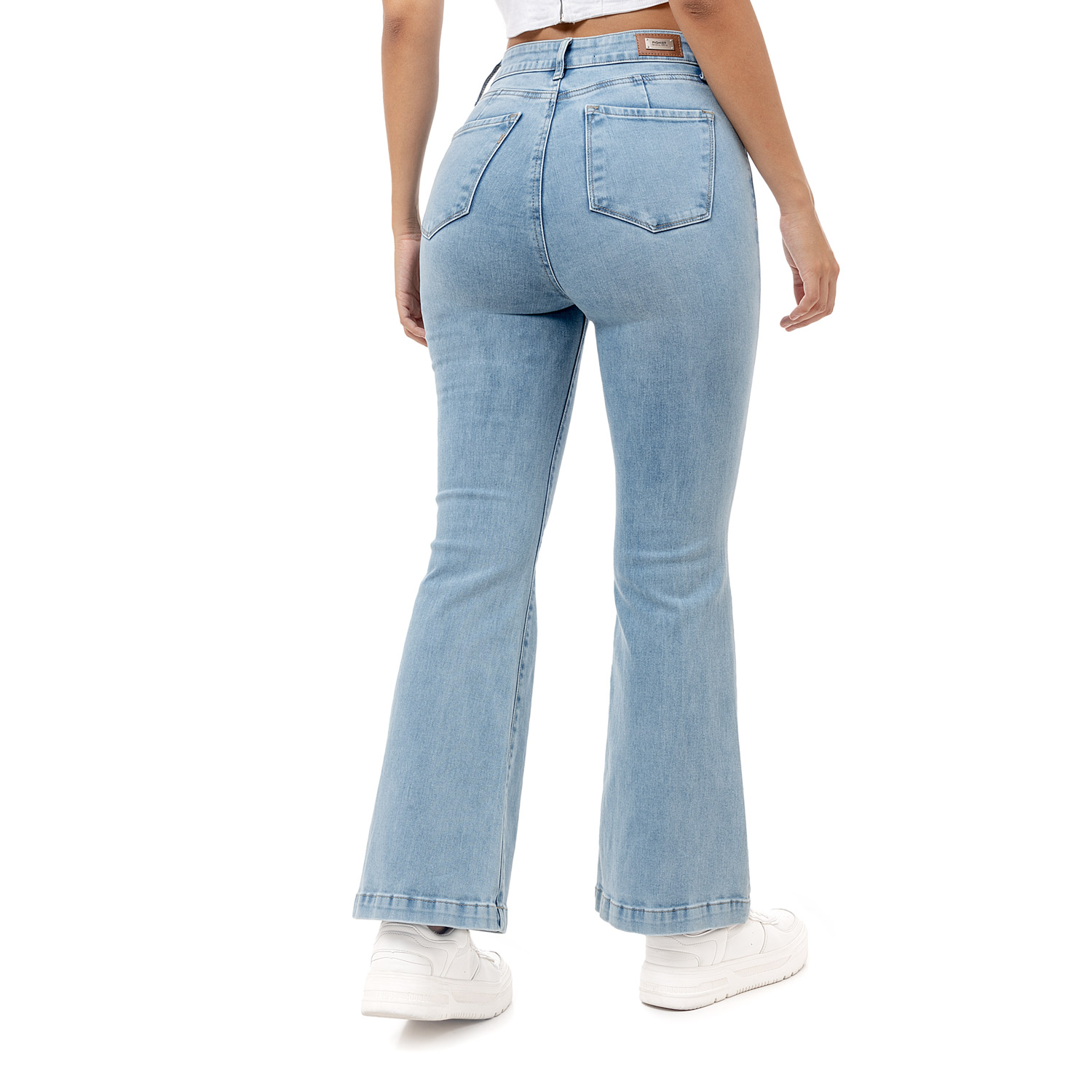 PANTALON DENIM STRETCH MUJER HALLYH - 4