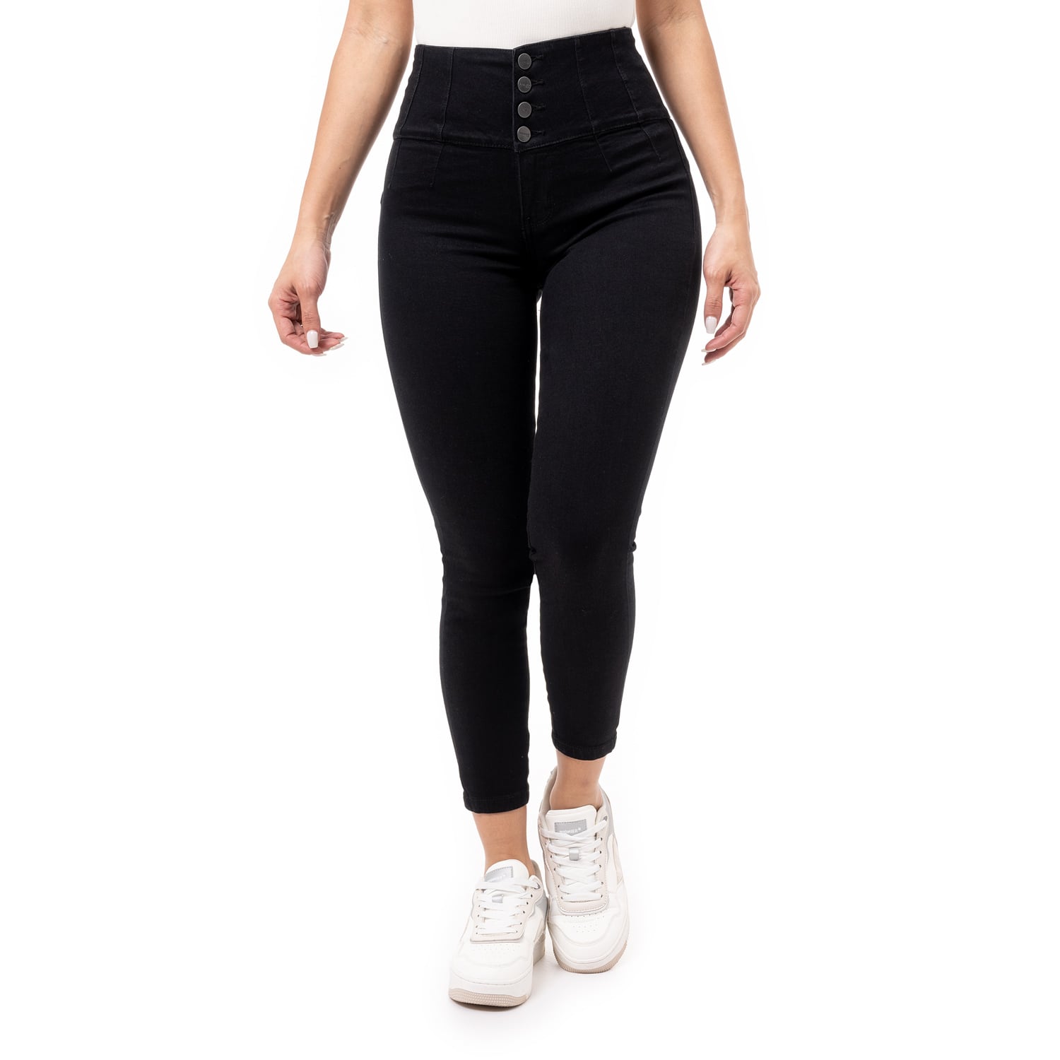 PANTALON DENIM STRETCH MUJER TASMY - 1