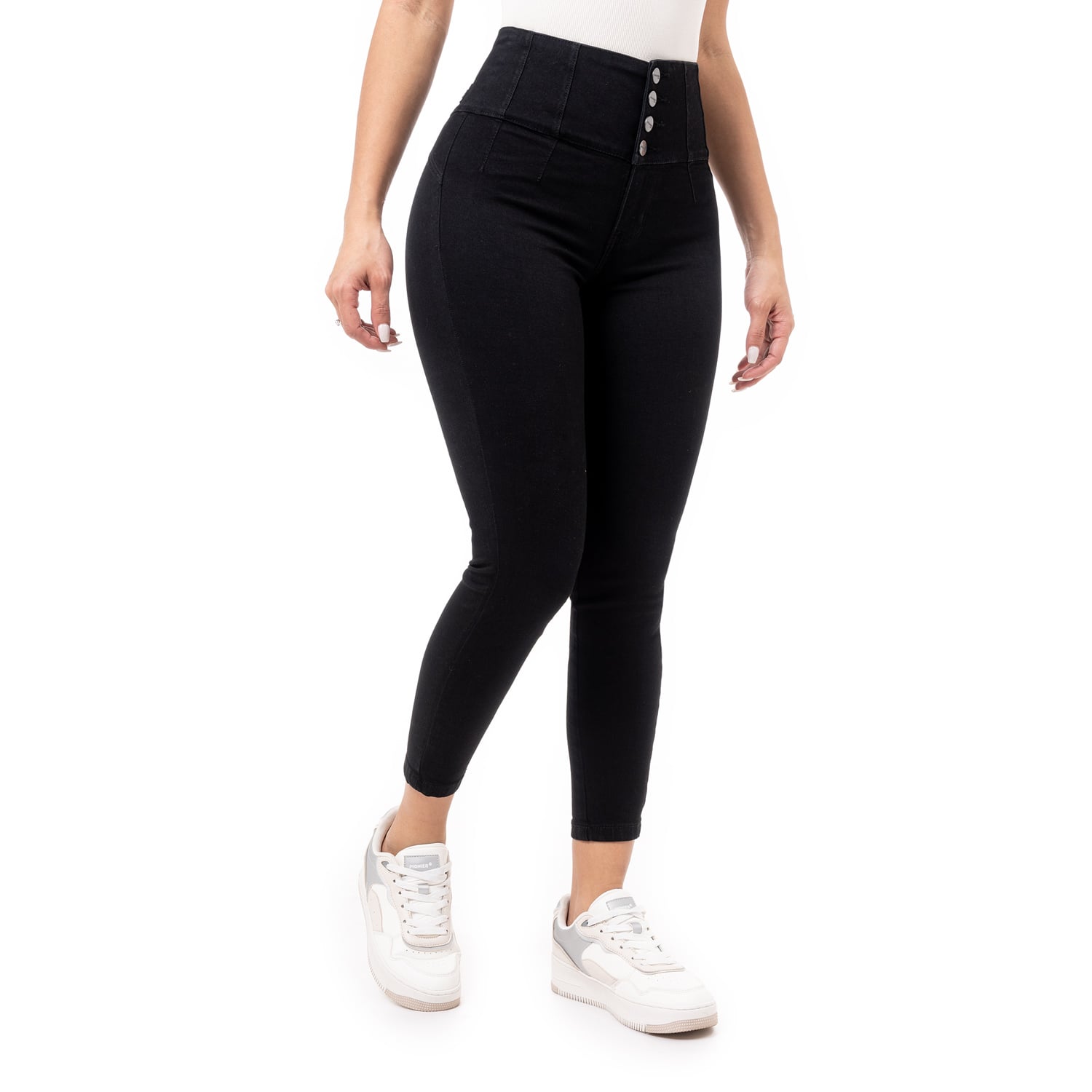 PANTALON DENIM STRETCH MUJER TASMY - 3