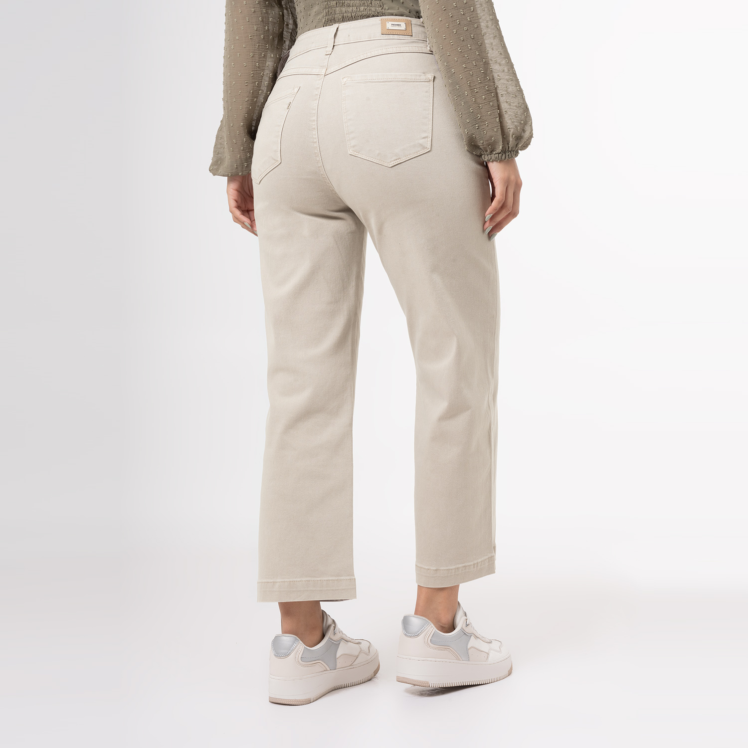 PANTALON DRILL STRETCH MUJER LARI BULL DENIM - 3