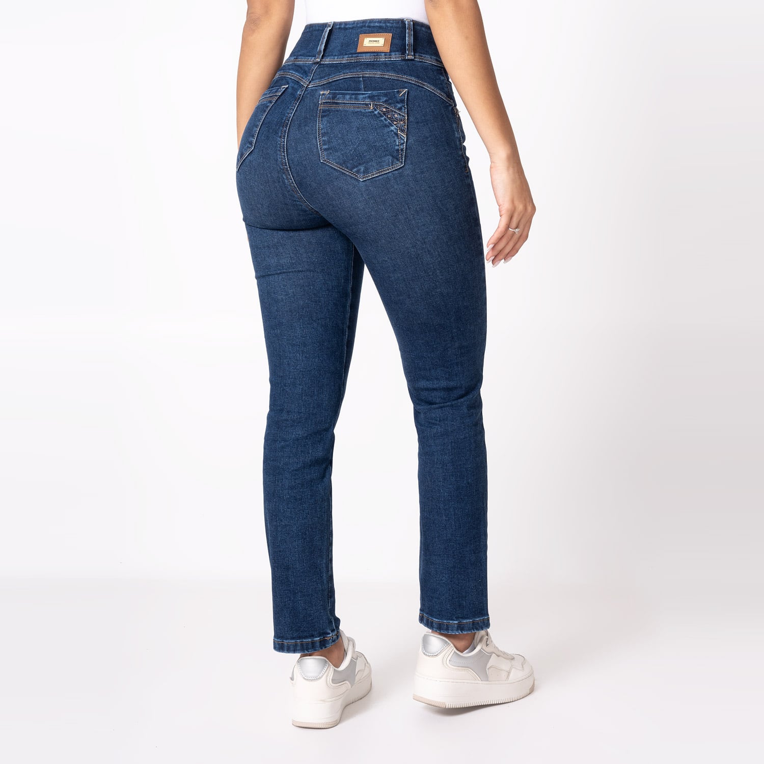 PANTALON DENIM STRETCH MUJER KALENT - 3