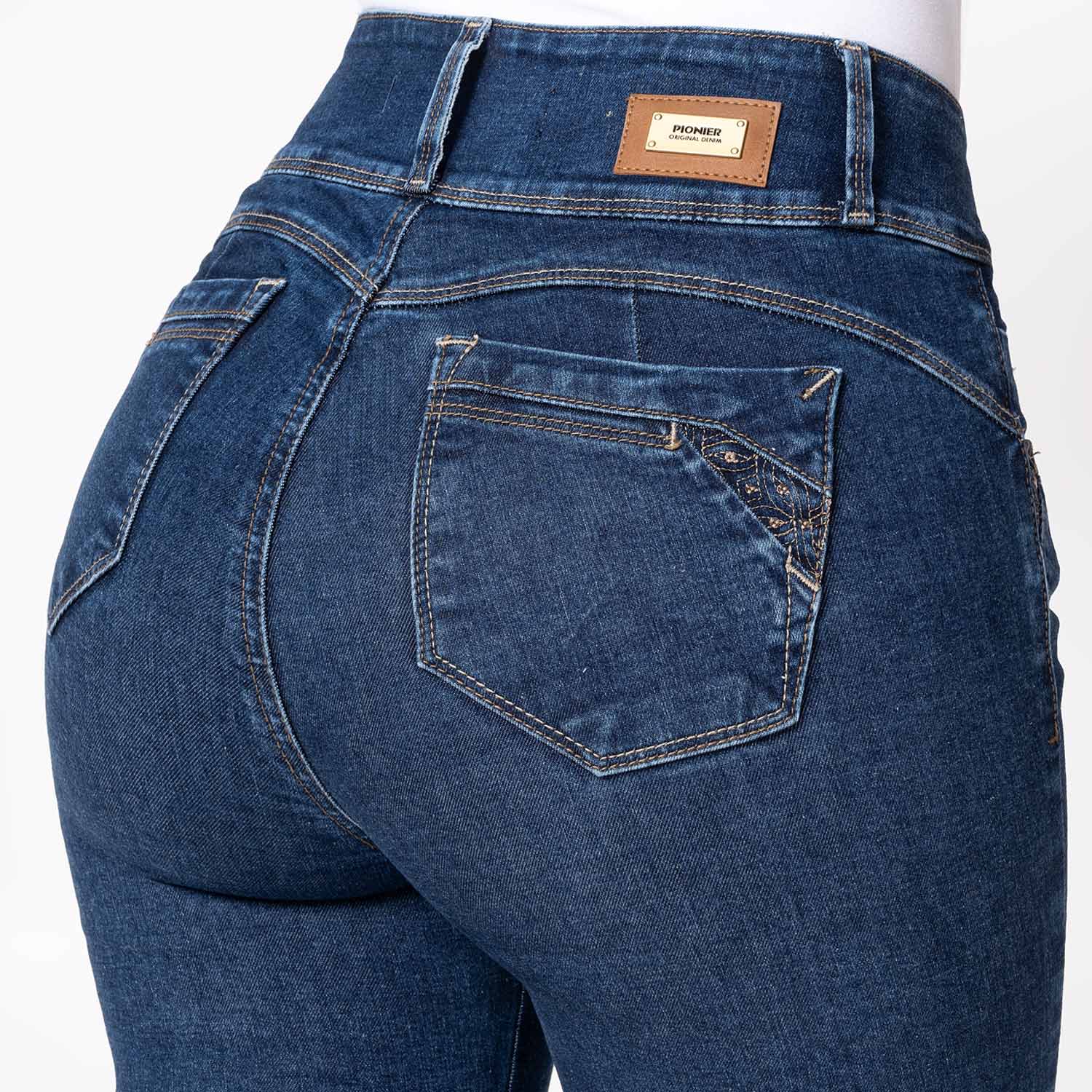 PANTALON DENIM STRETCH MUJER KALENT - 5