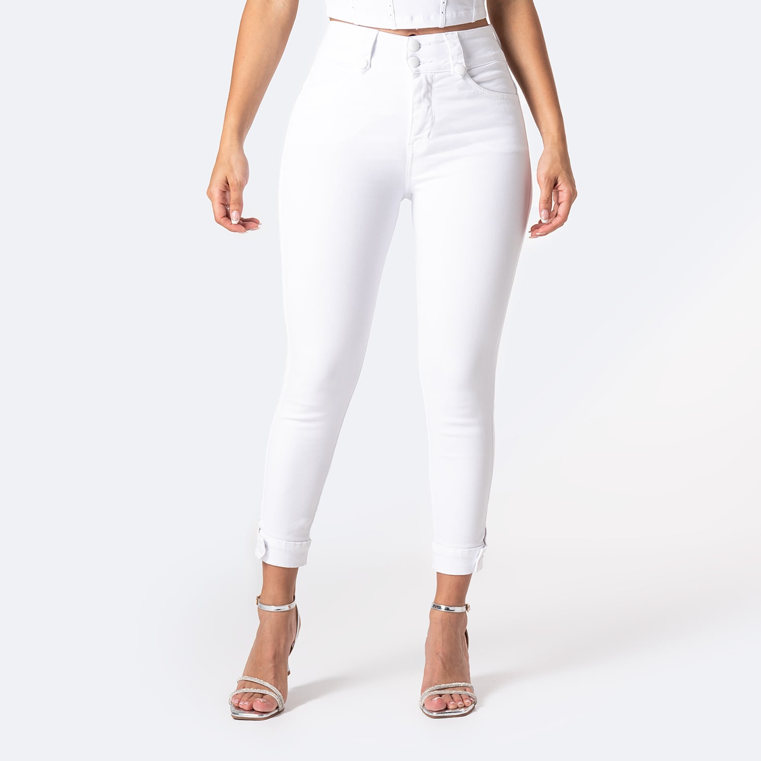 PANTALON DRILL STRETCH MUJER DANDARA - 1