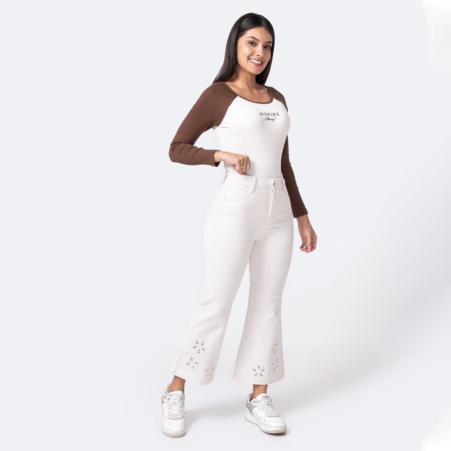 PANTALON DRILL STRETCH MUJER YARINEH - 2