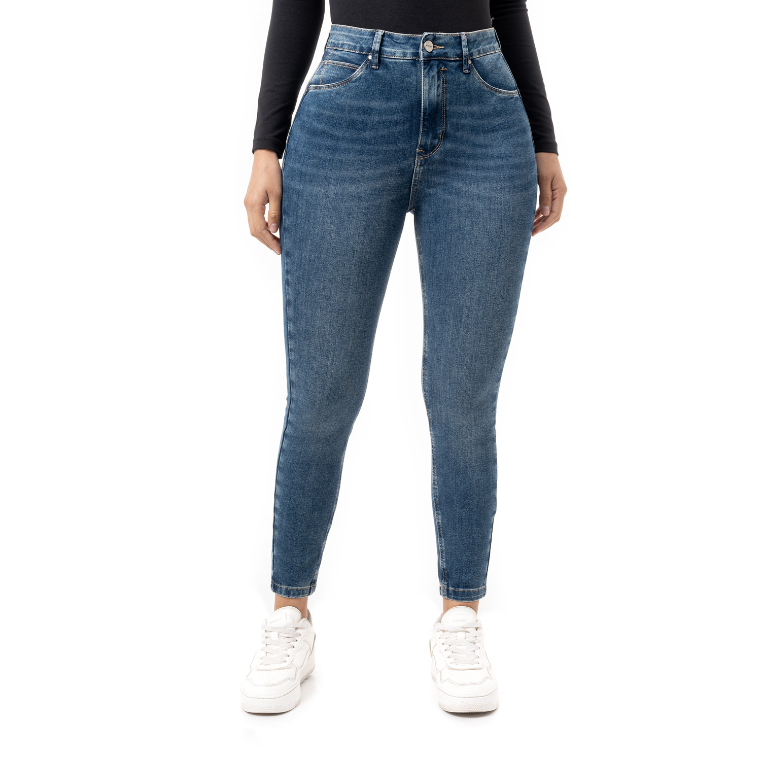 PANTALON DENIM STRETCH MUJER BRUNHA - 1