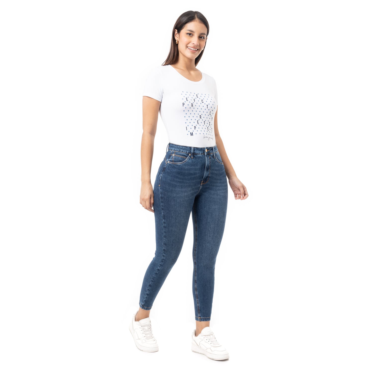 PANTALON DENIM STRETCH MUJER BRUNHA - 2