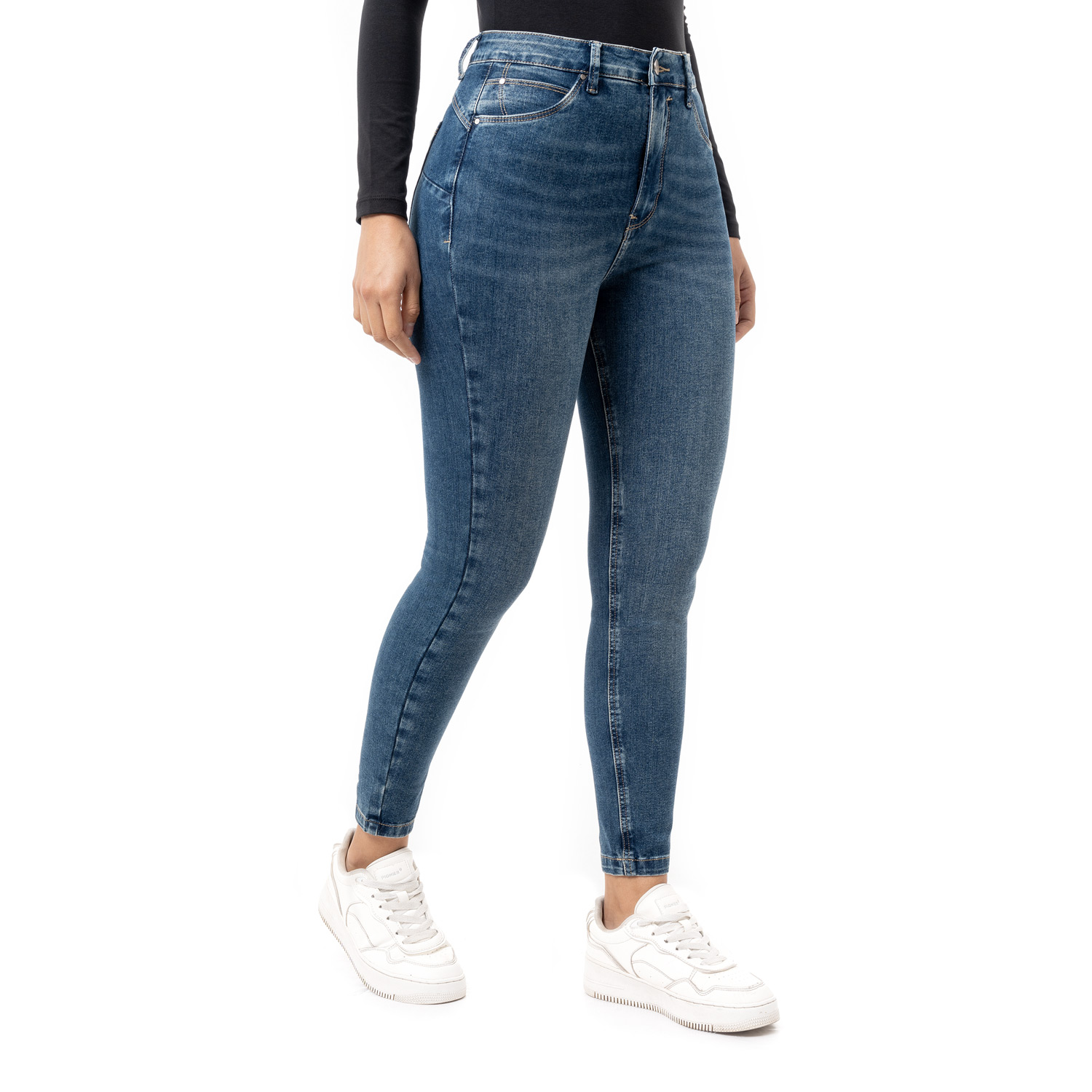 PANTALON DENIM STRETCH MUJER BRUNHA - 3