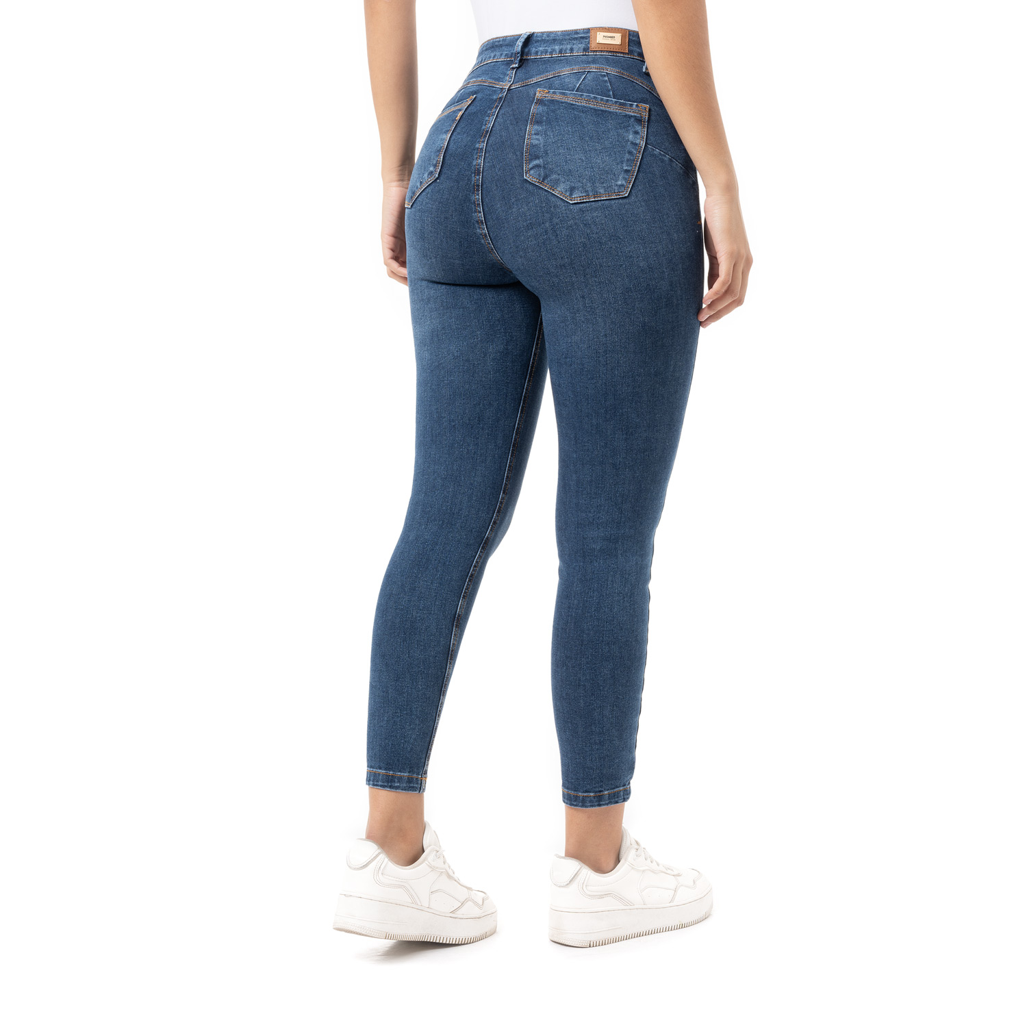PANTALON DENIM STRETCH MUJER BRUNHA - 4