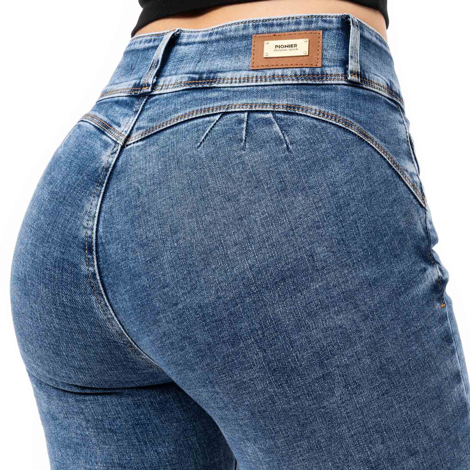 PANTALON DENIM STRETCH MUJER DANIXAH - 6