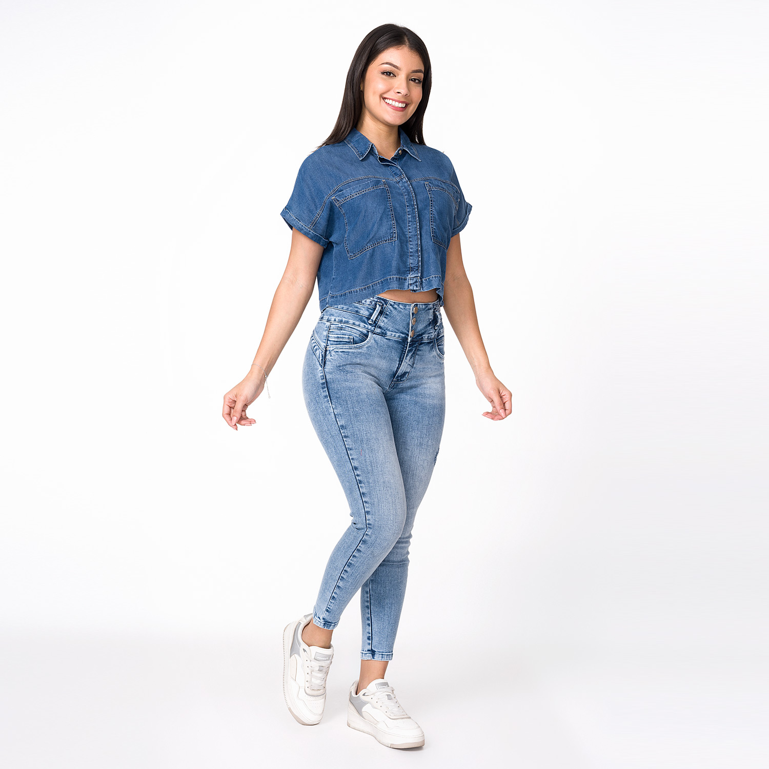 BLUSAS DENIM MUJER NYLIA.DM - 4