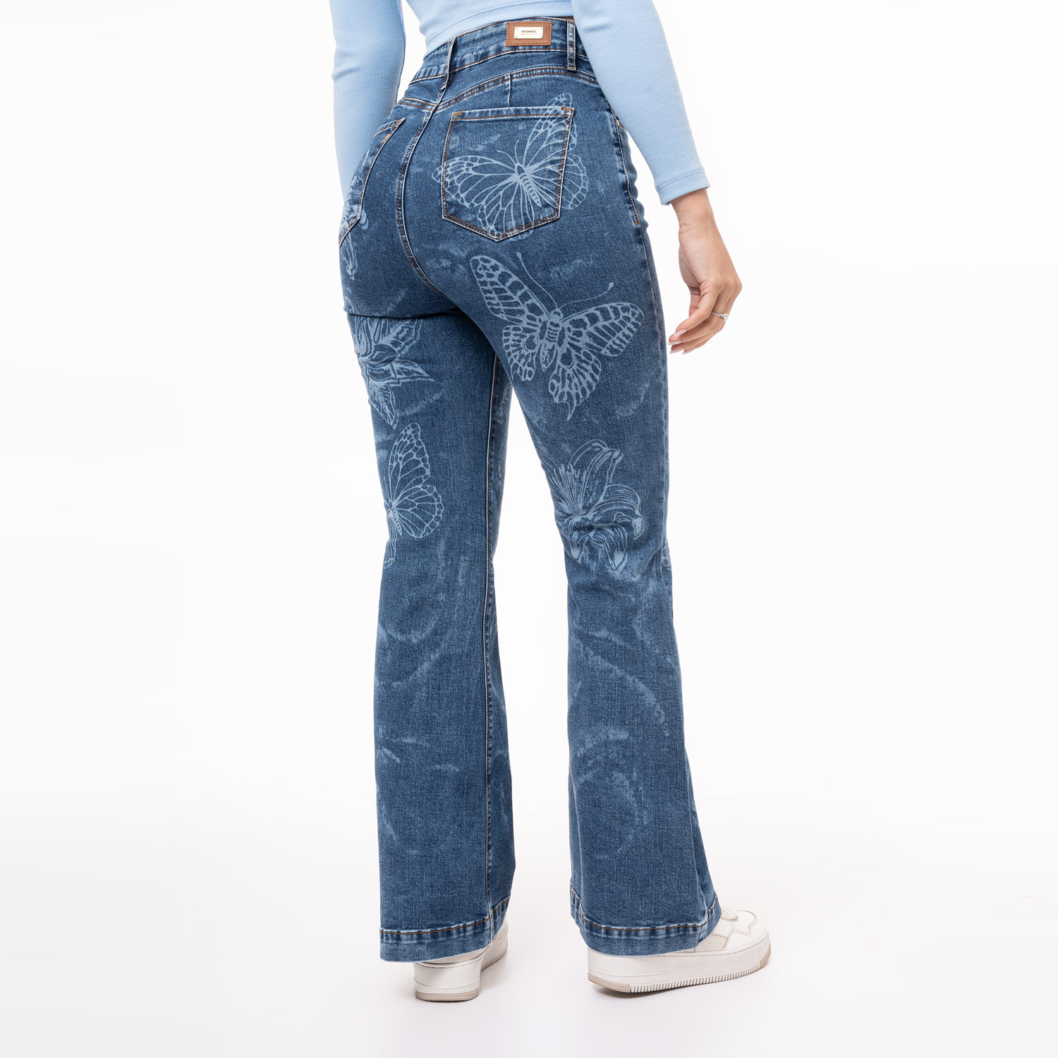 PANTALON DENIM STRETCH MUJER HELLYH - 3