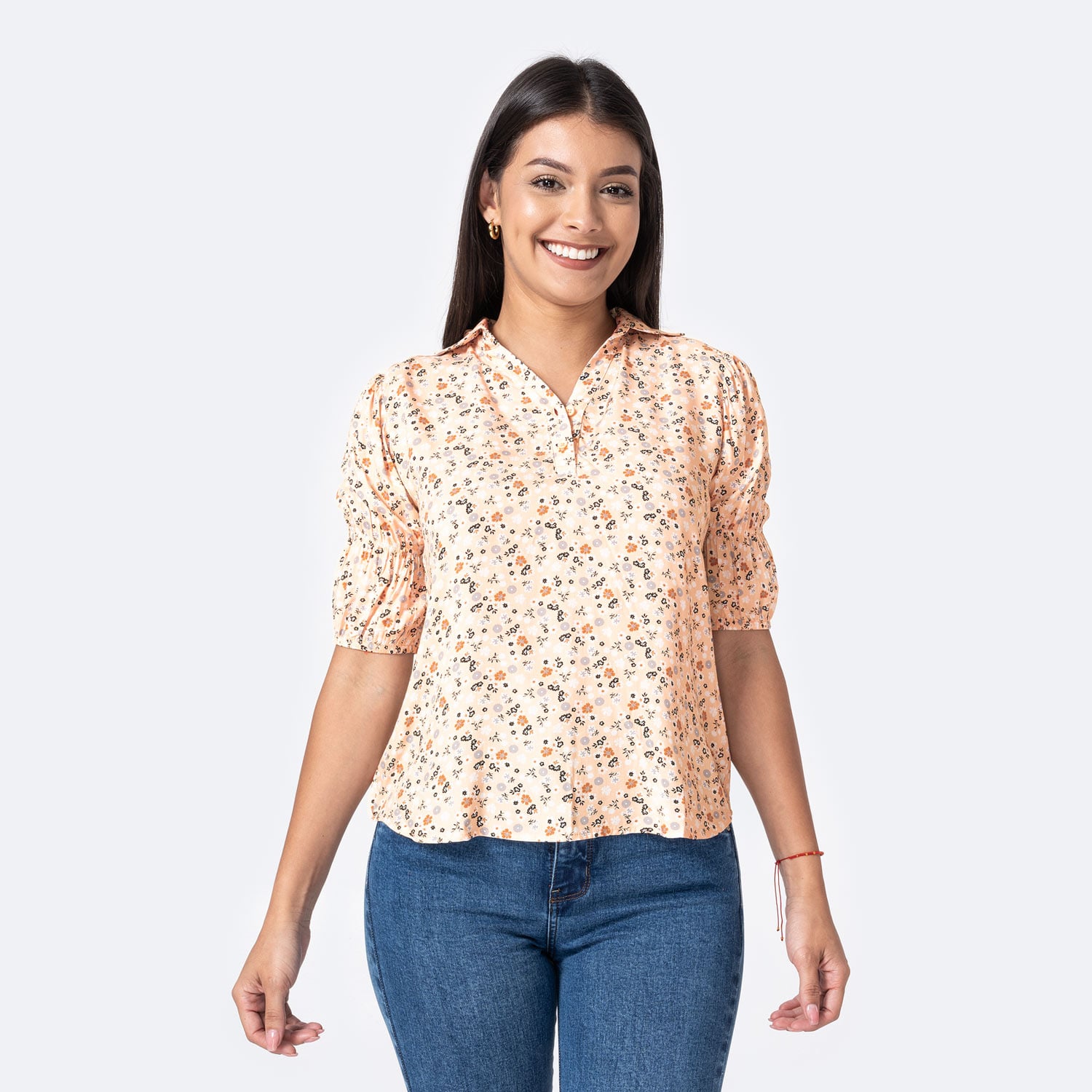 BLUSAS POPELINA MUJER LEILEN - 1
