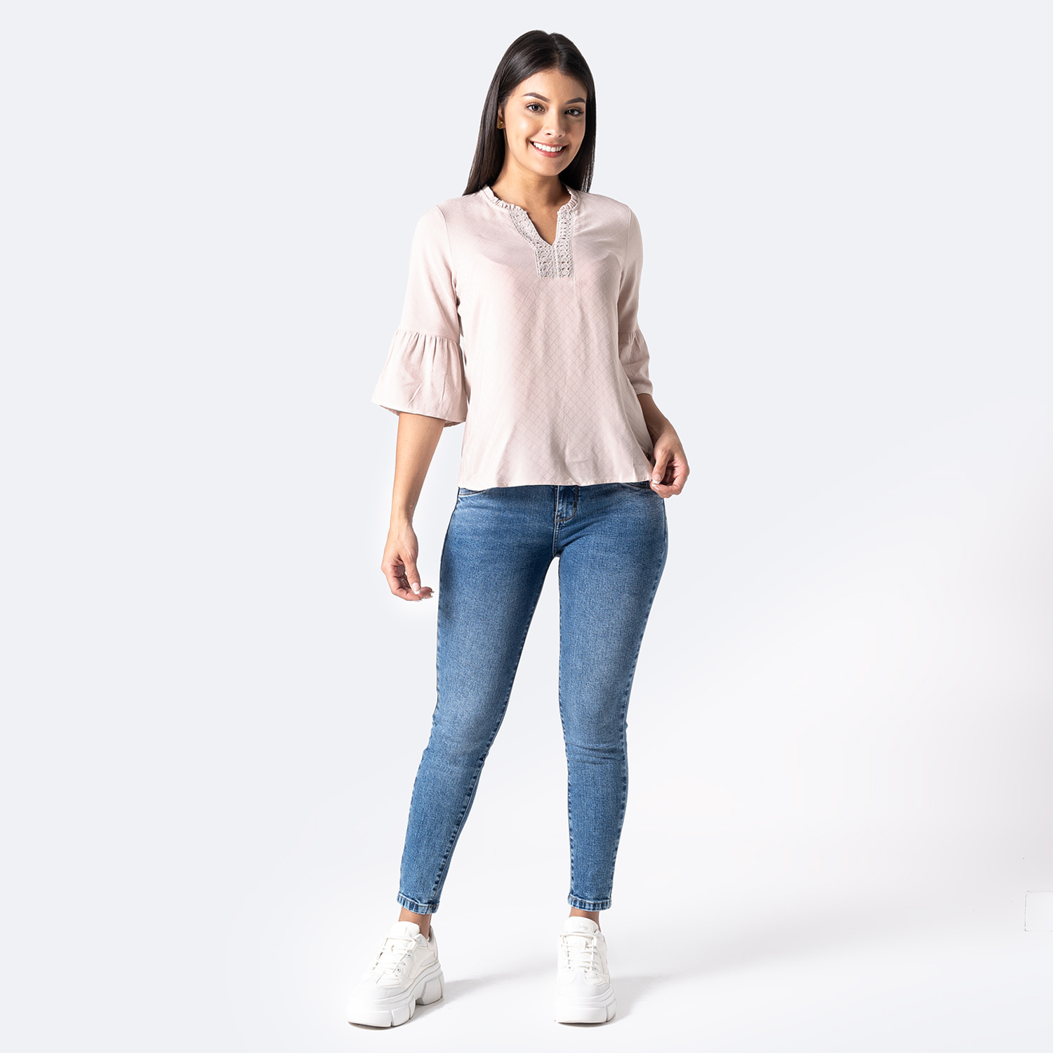 BLUSAS POPELINA MUJER JELIET - 4