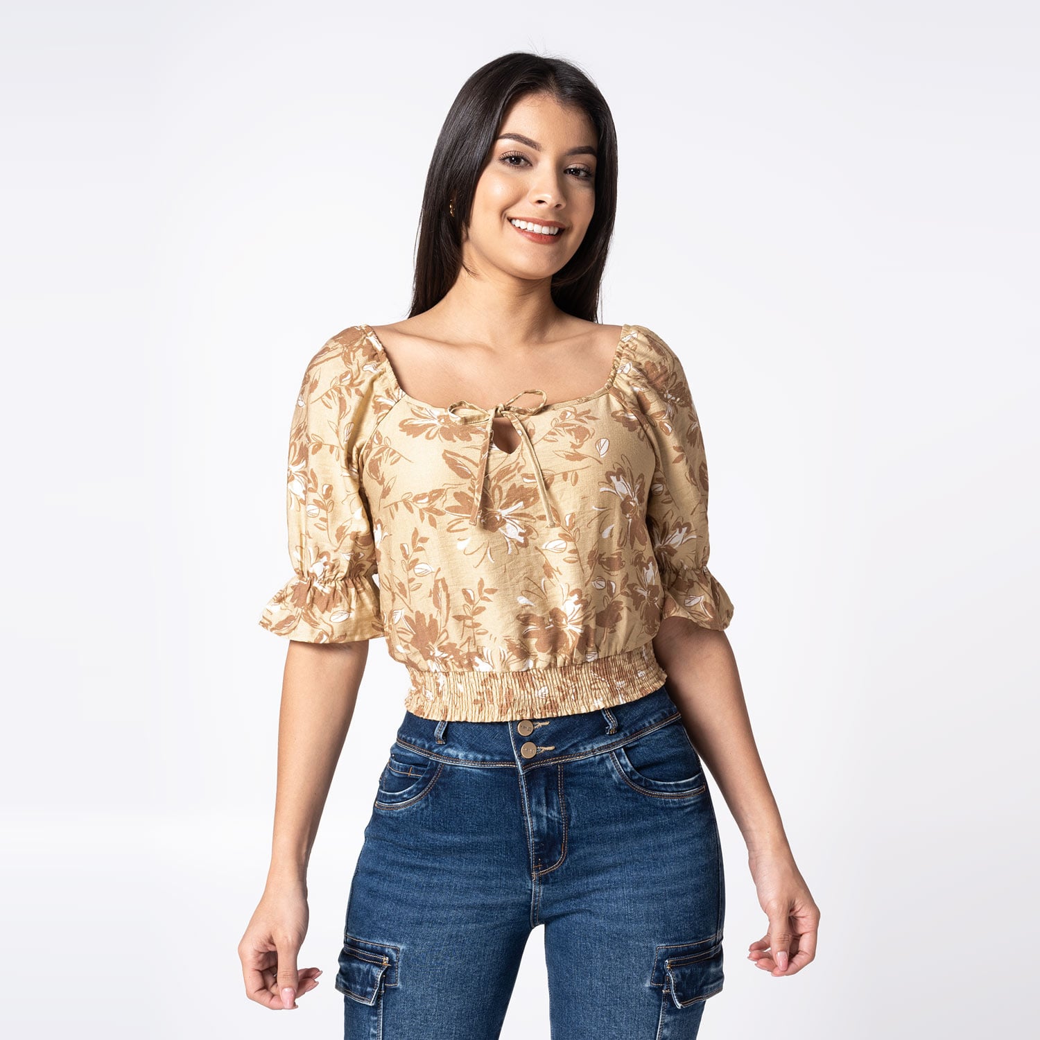 BLUSAS POPELINA MUJER DALENA - 1