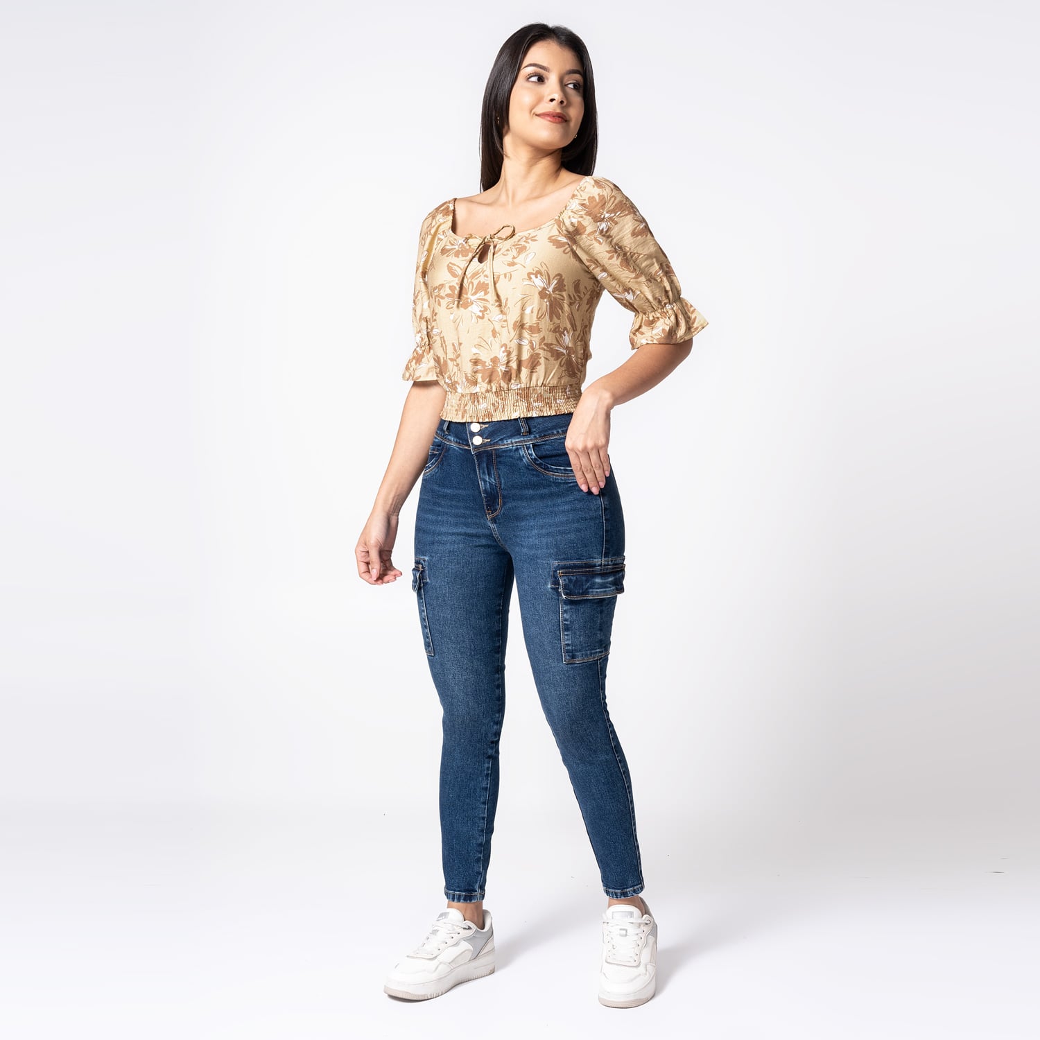 BLUSAS POPELINA MUJER DALENA - 4