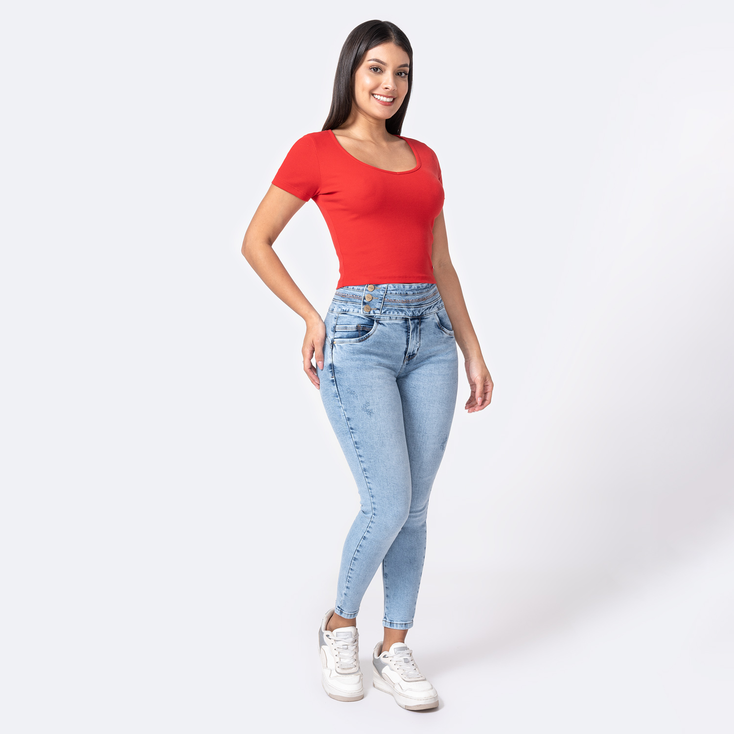 CROPP RIB LYCRADO MUJER CEXIL - 4