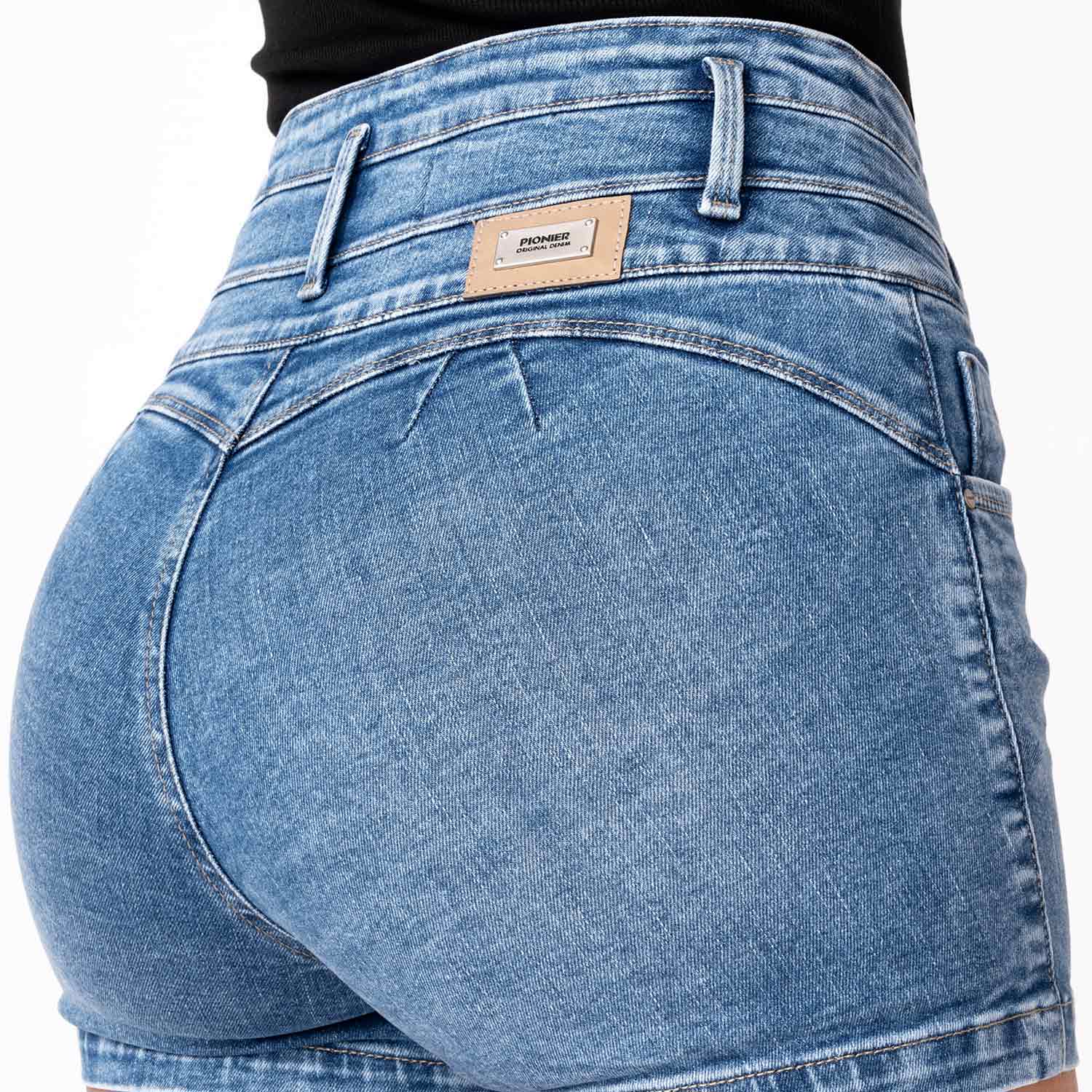 SHORT DENIM STRETCH MUJER KALAMI - 5