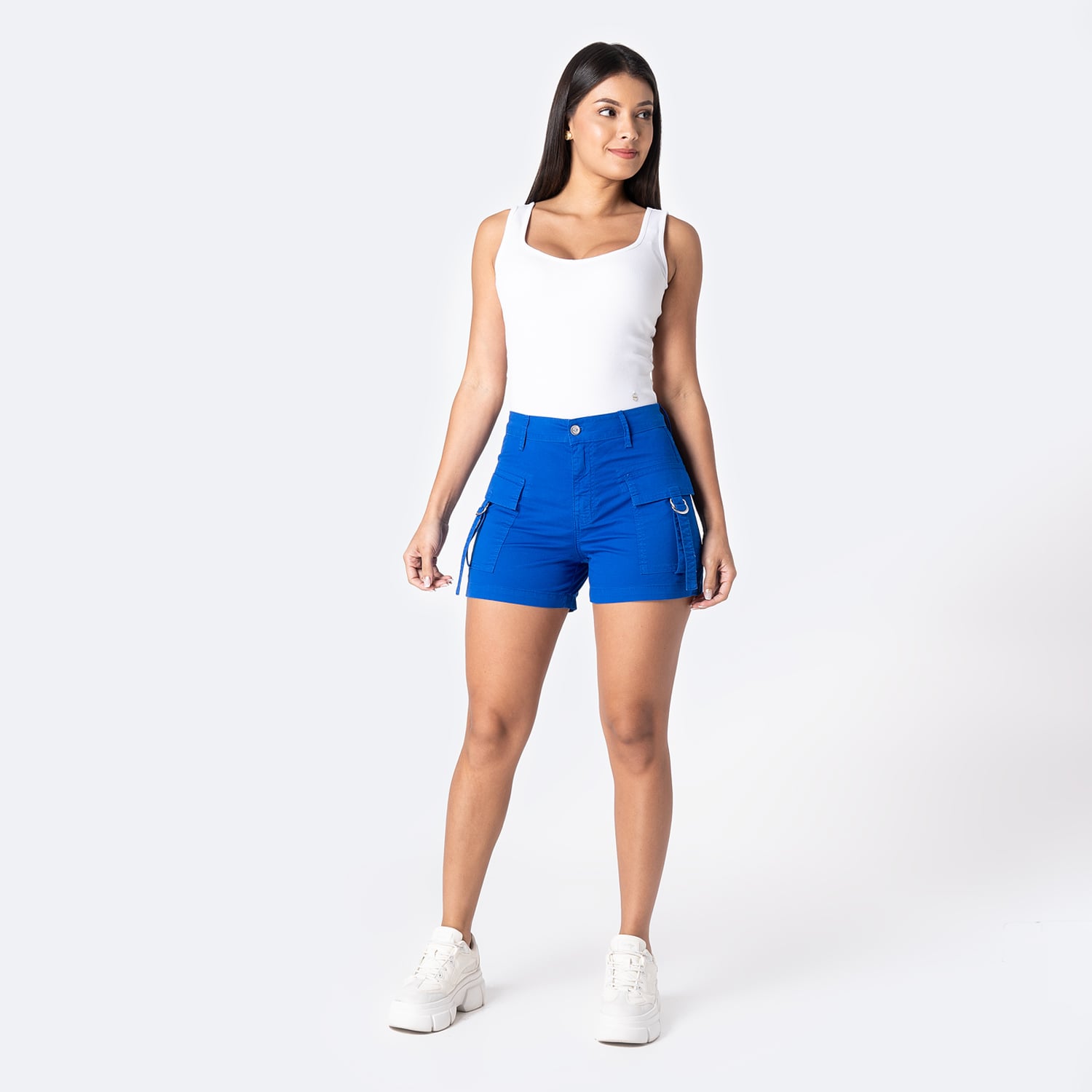 SHORT TAFETA MUJER KLOET - 2