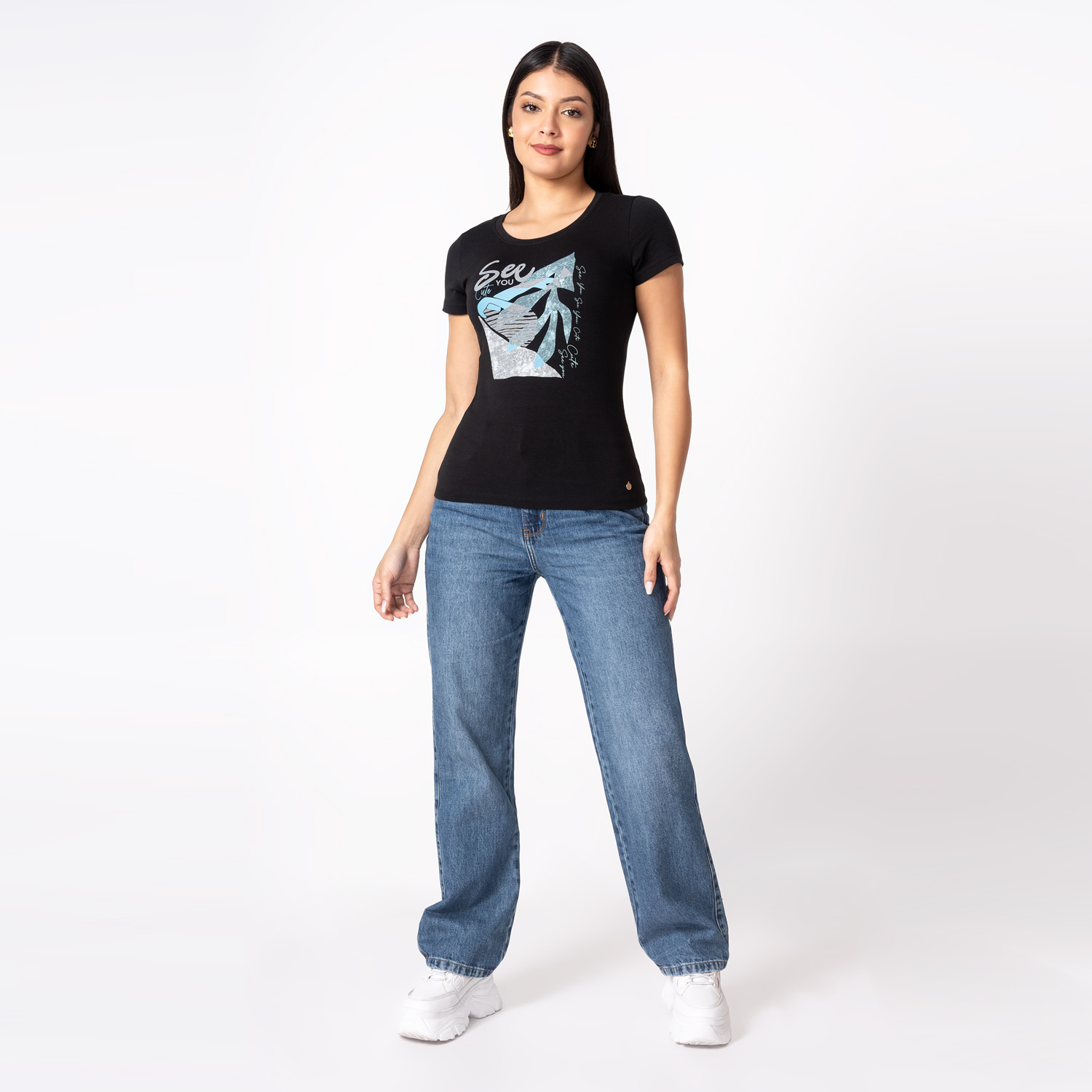 TSHIRT JERSEY FULL LYCRA MUJER LOVXY - 4