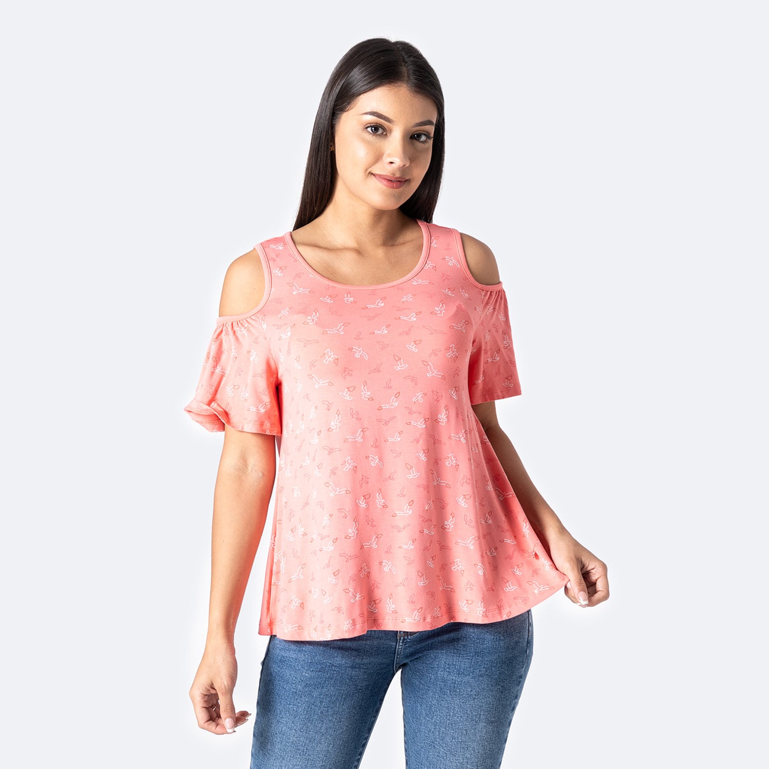 POLOS JERSEY FULL LYCRA MUJER VERIET-PRINT - 1
